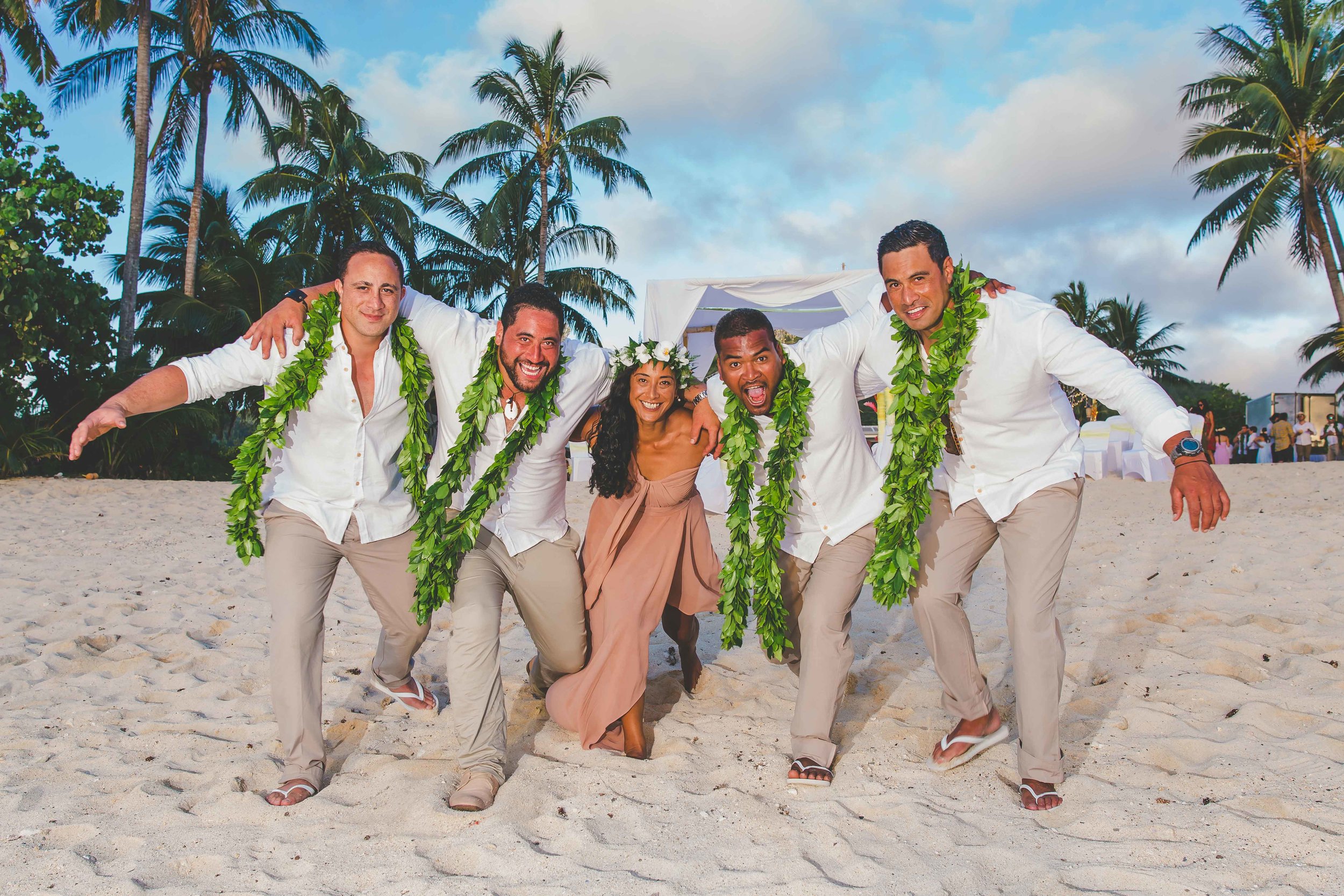 adventure wedding rarotonga 