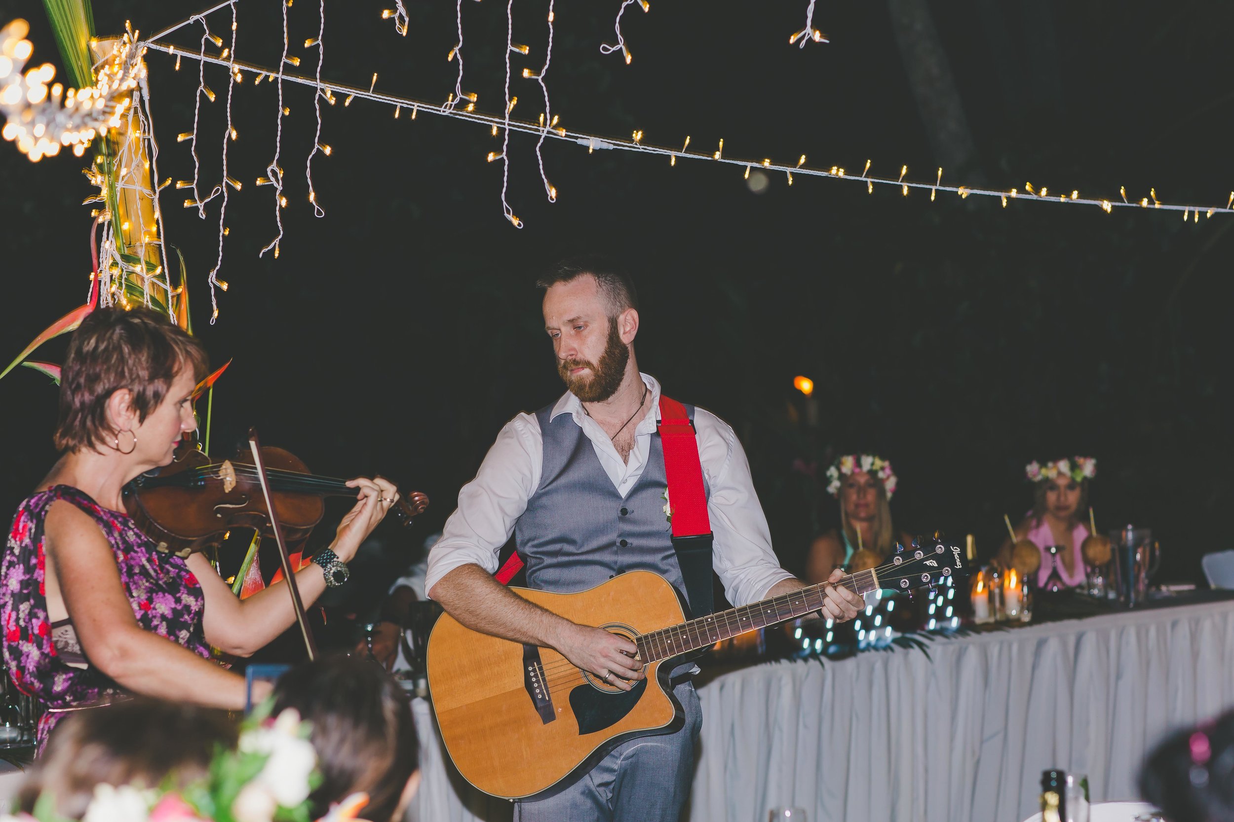 wedding entertainment rarotonga