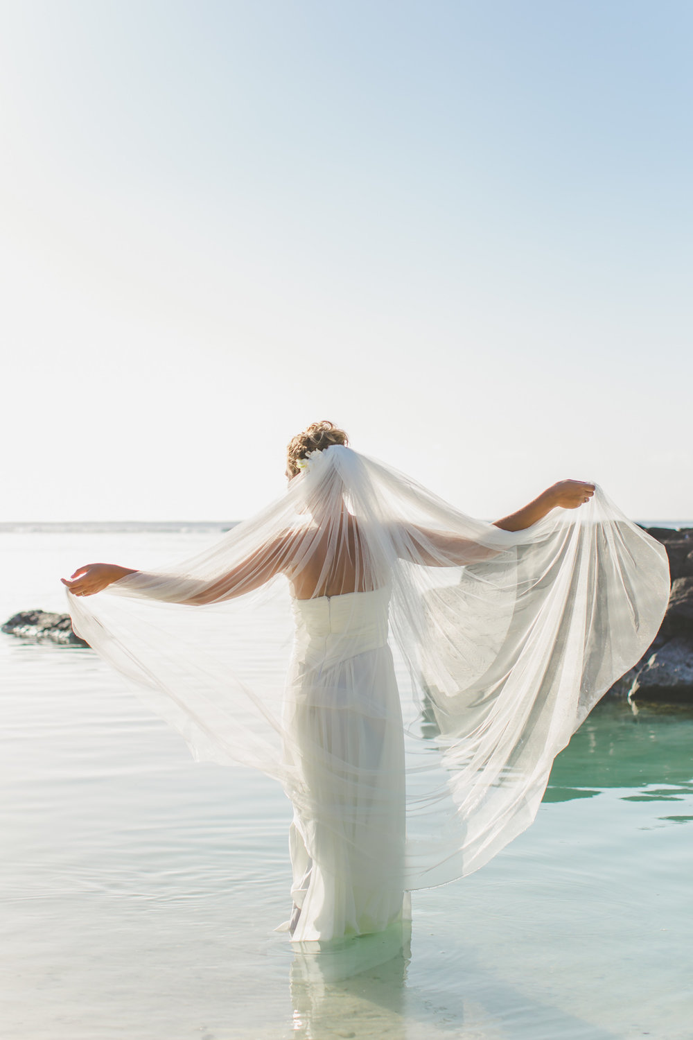 sunset wedding rarotonga 