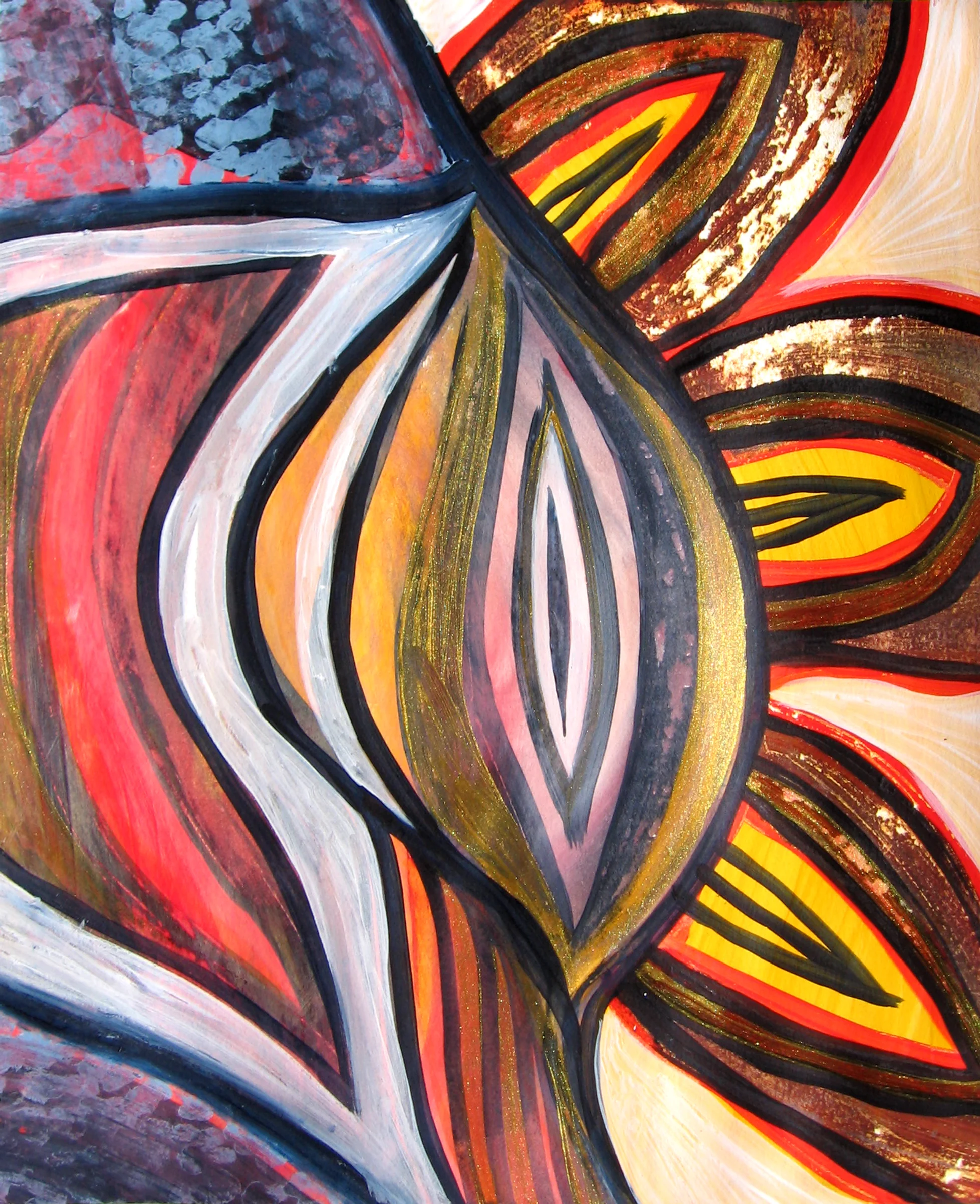 "Loving Warmth Surrounds Us" (Meditation Intention Painting Session #28)