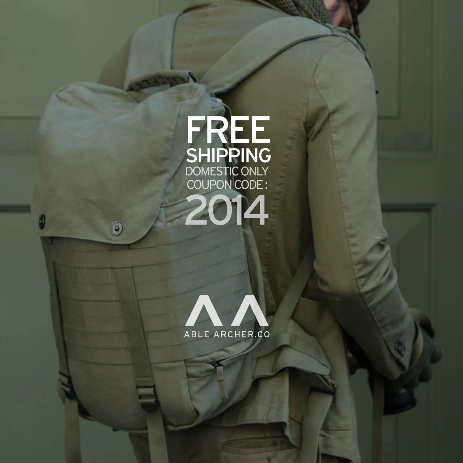 FREE DOMESTIC SHIPPING FOR 2014
