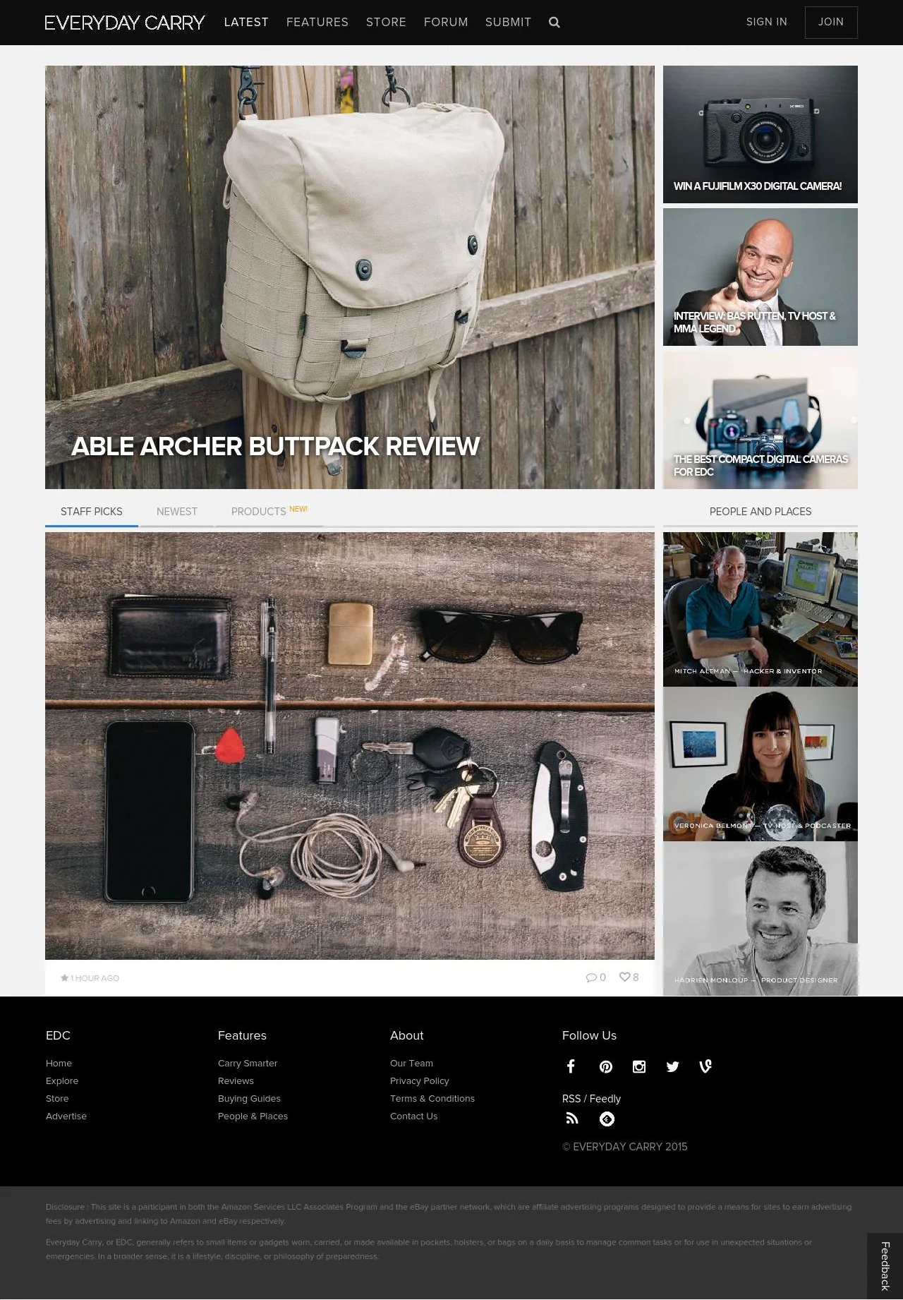 EVERYDAYCARRY.COM FEATURE REVIEW