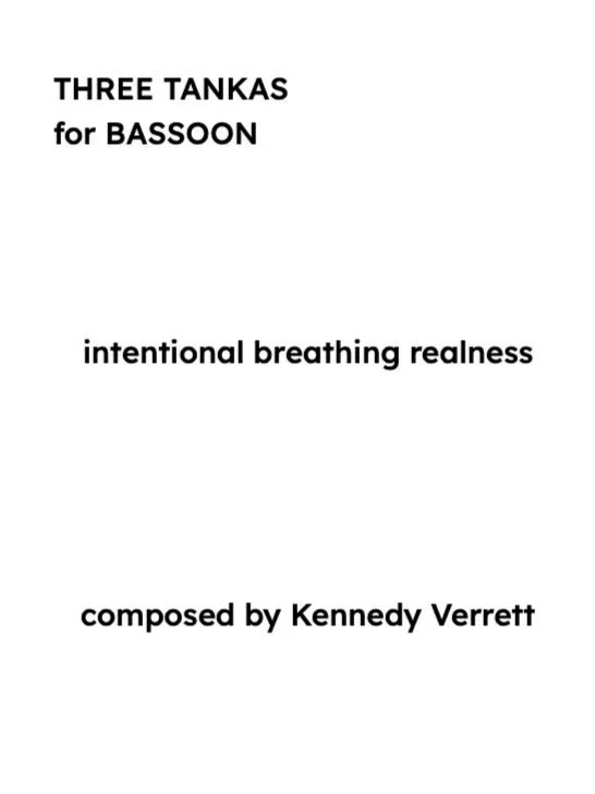 Three Tankas for Bassoon