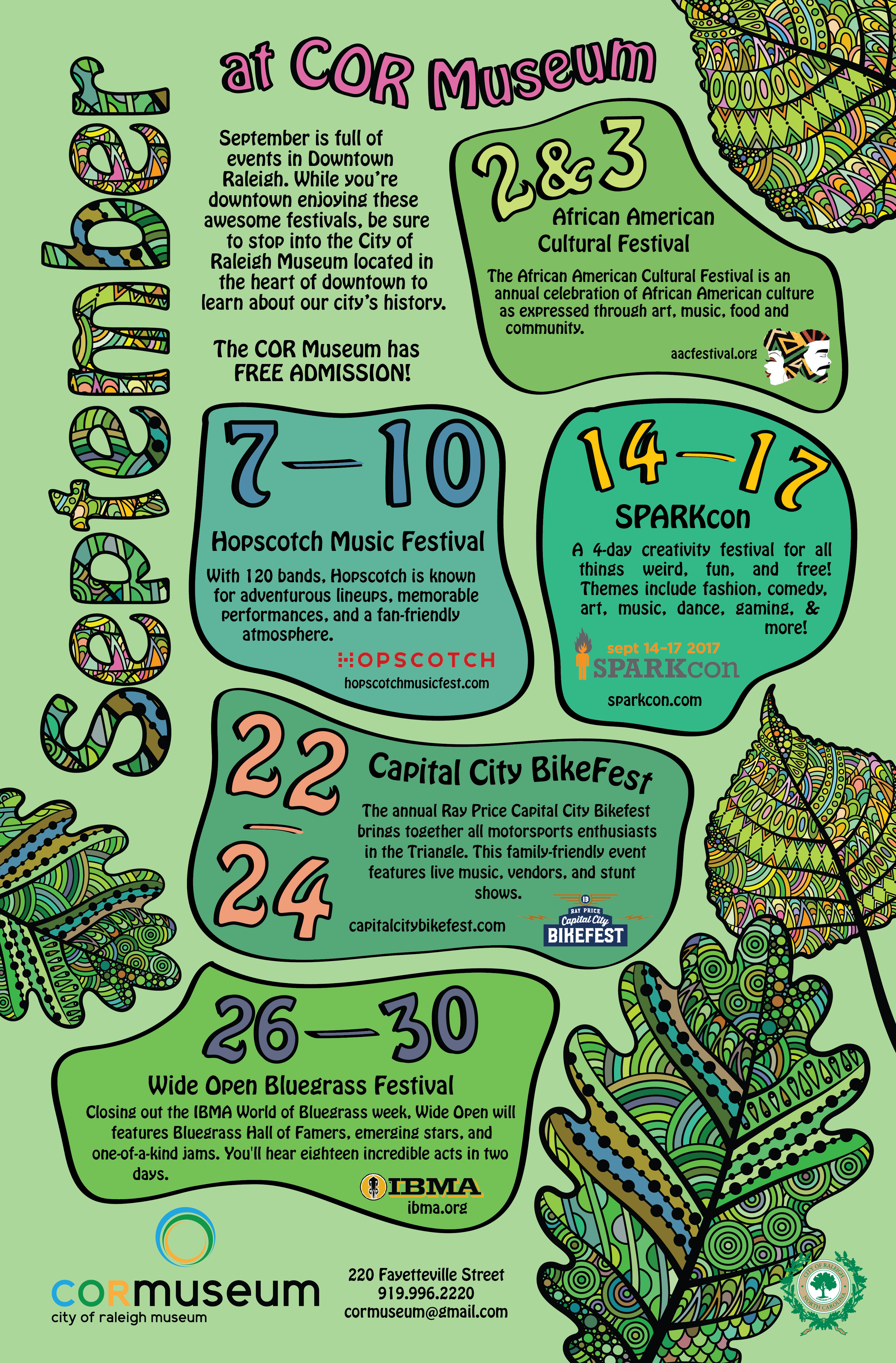 September at COR Flyer
