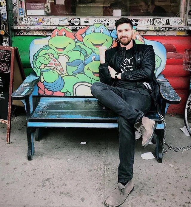 Hanging with my favorite friends in NYC. Oh and I got to see @apuette @mpuette @sillybillygriffin too. 
#nyc #brooklyn #tmnt #pizza