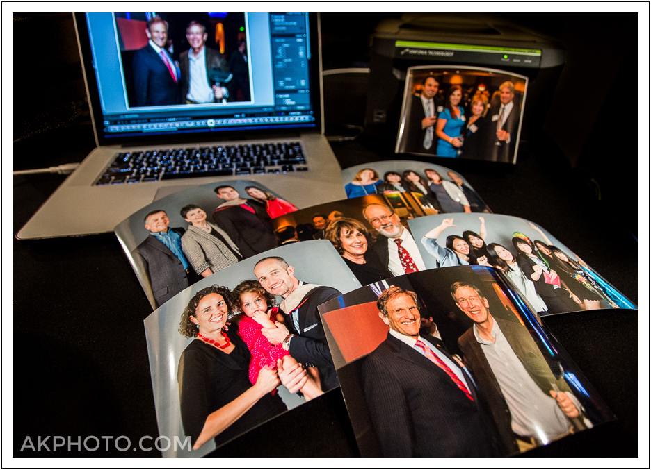 On site photo printing by AKPHOTO is the perfect compliment to your special event, function, graduation, conference or party!