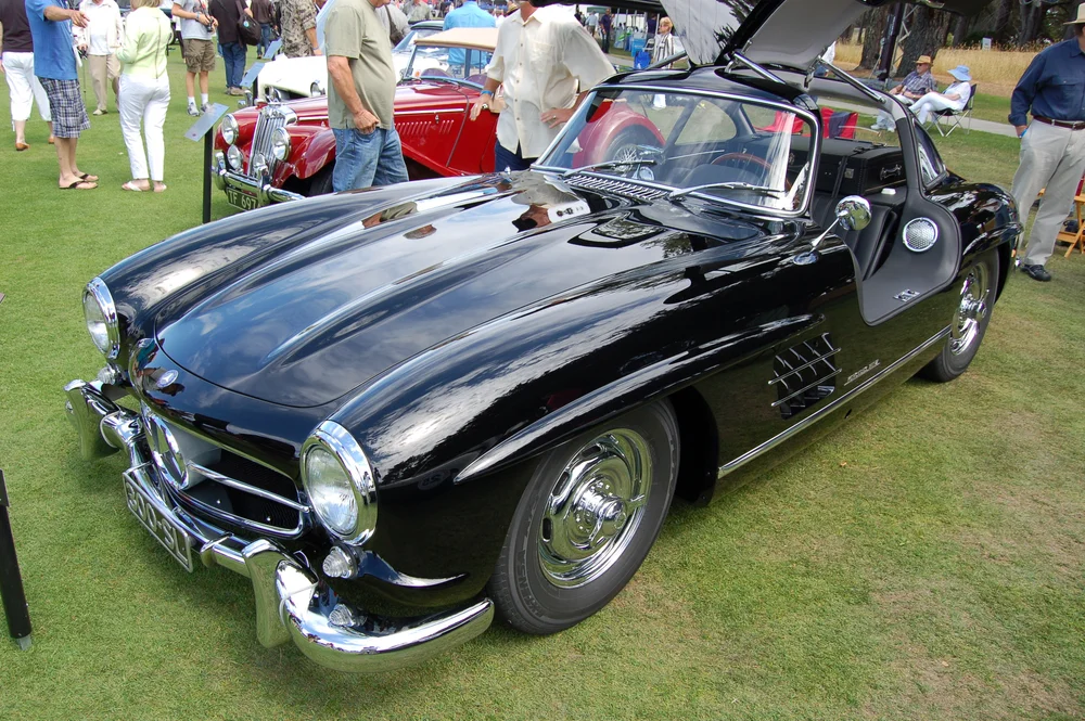 A Mercedes-Benz 300SL Gullwing worth seven figures.