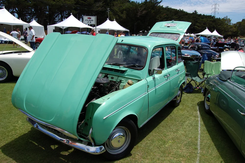 A 1962 Renault 4L that somehow didn't manage to rust away.