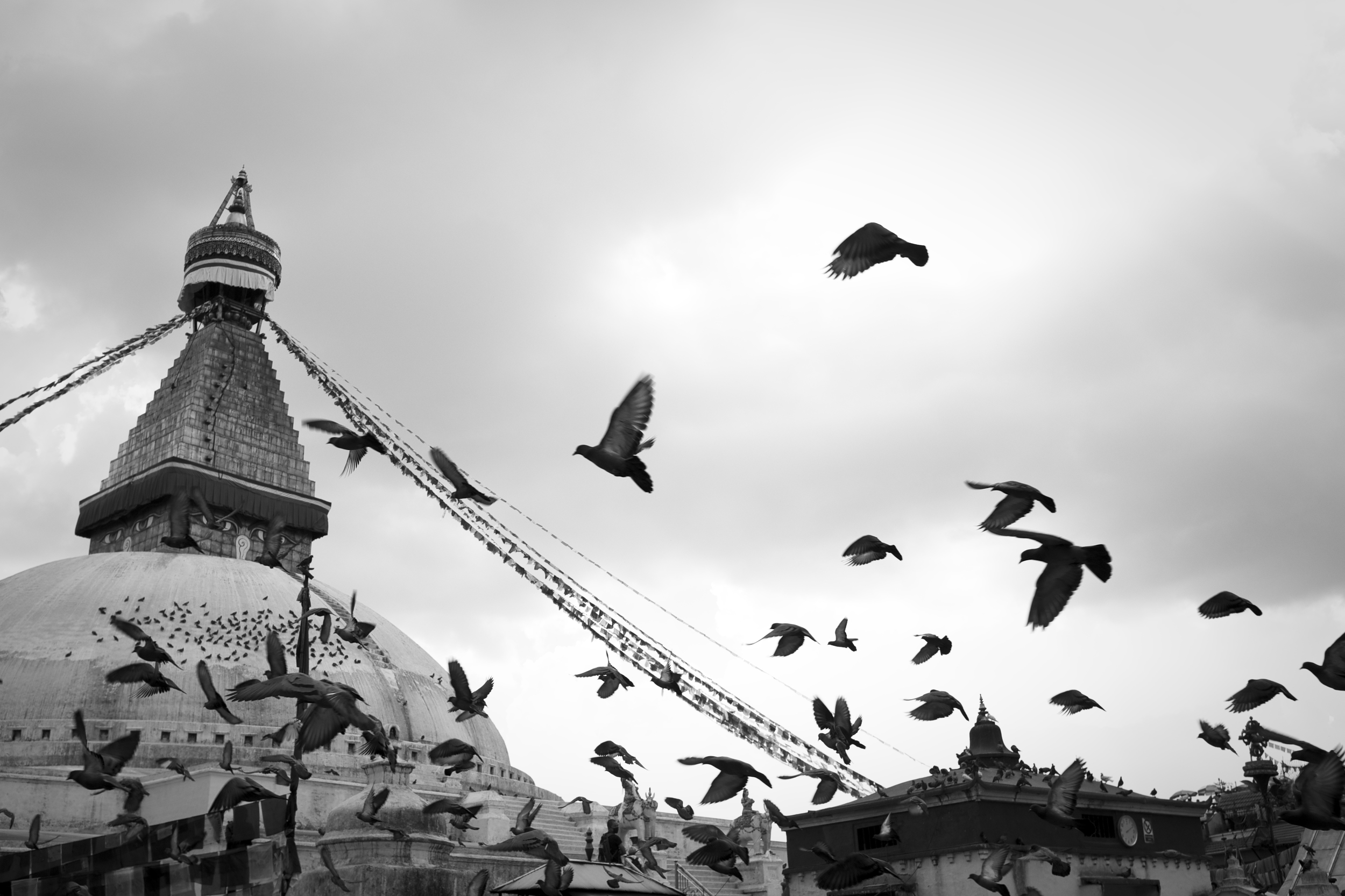 Boudhanath Temple.