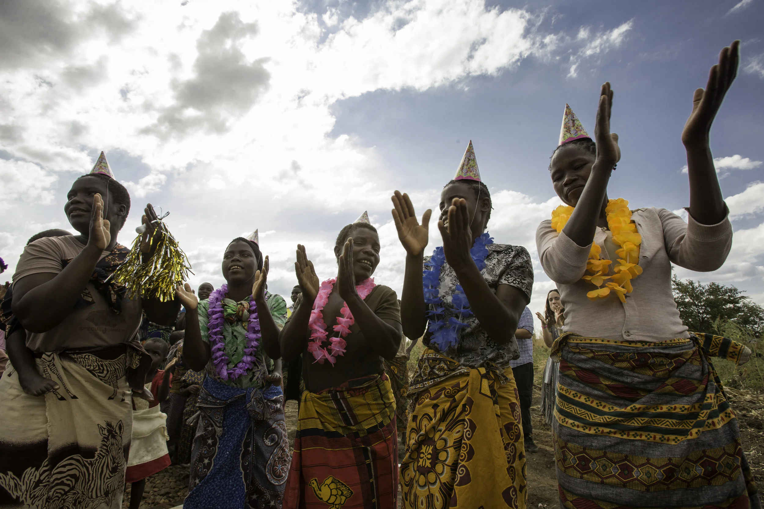 Celebrating Villagers