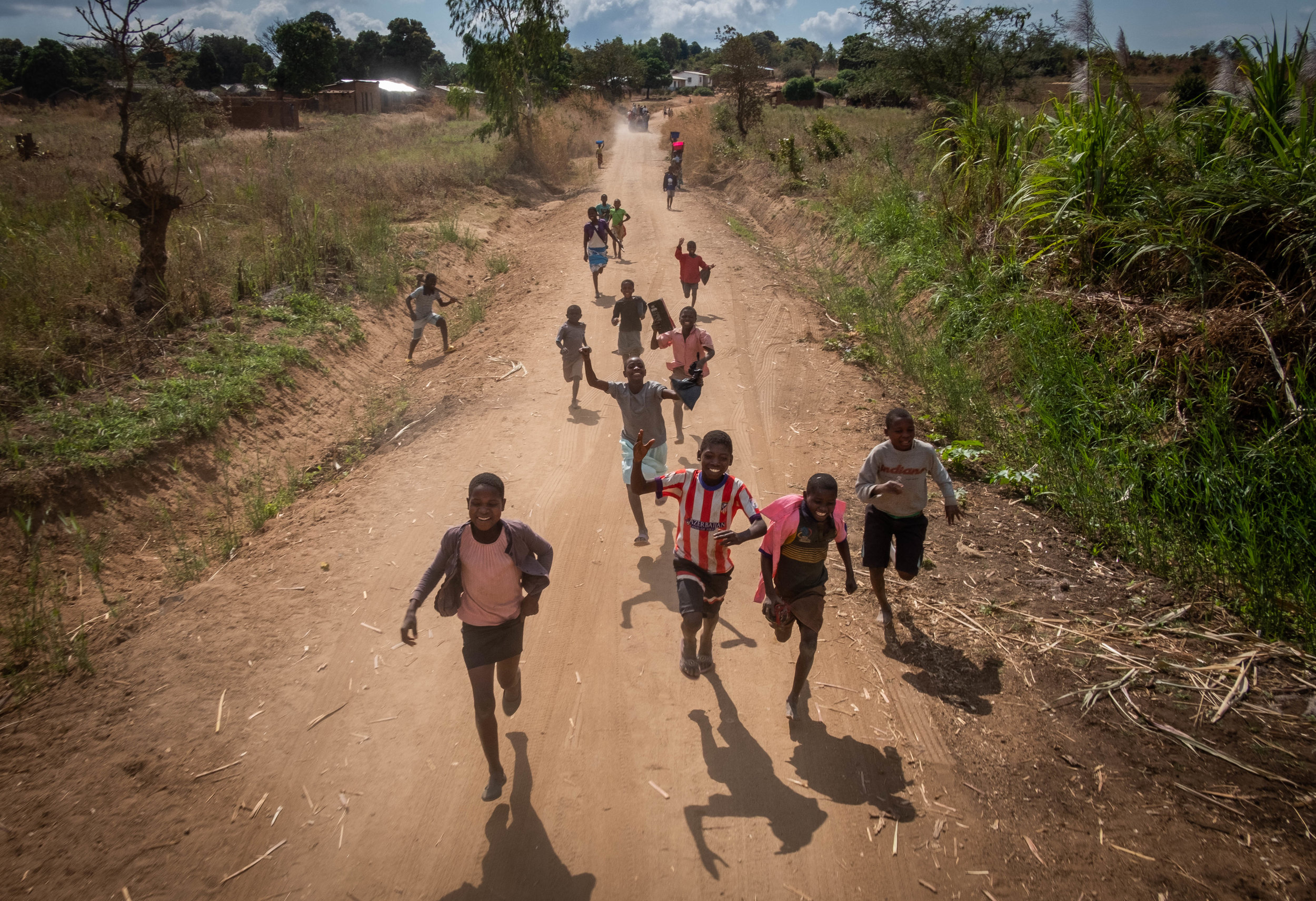 Children Chasing