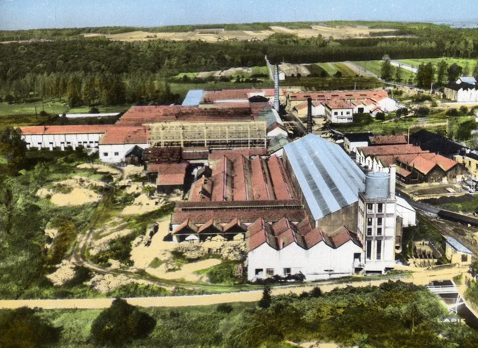 Faiencerie Badonviller - Vue aérienne