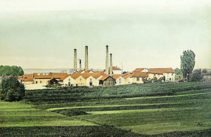 Faiencerie Badonviller - Vue de la manufacture