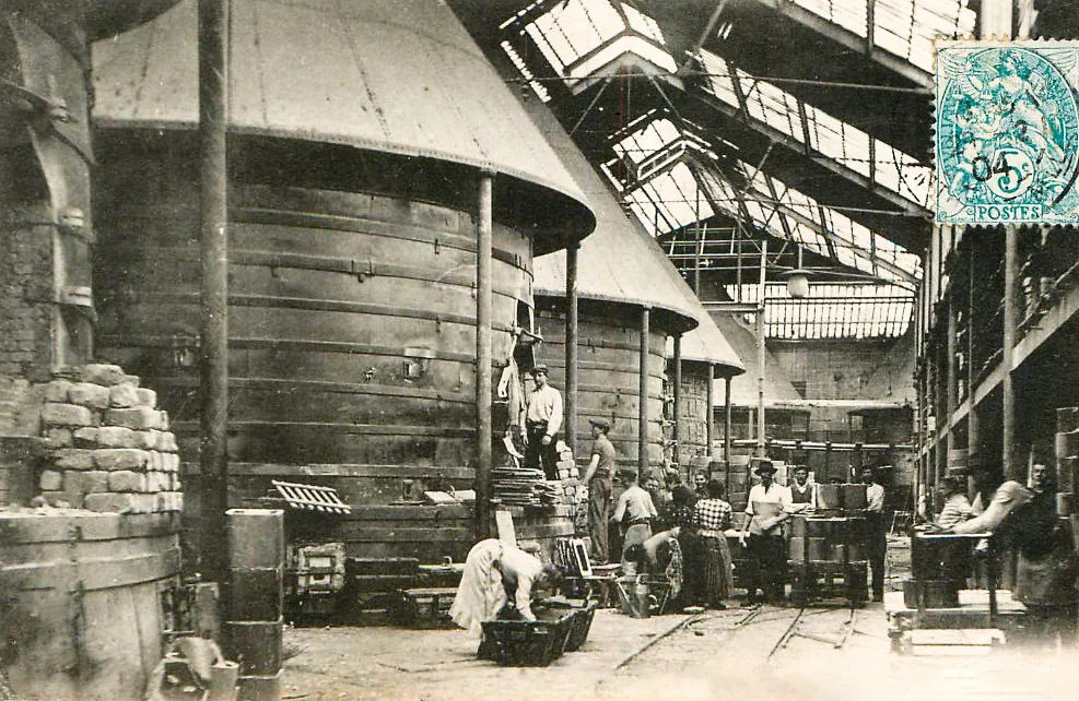  Faiencerie Luneville - Série de fours - 1904 
