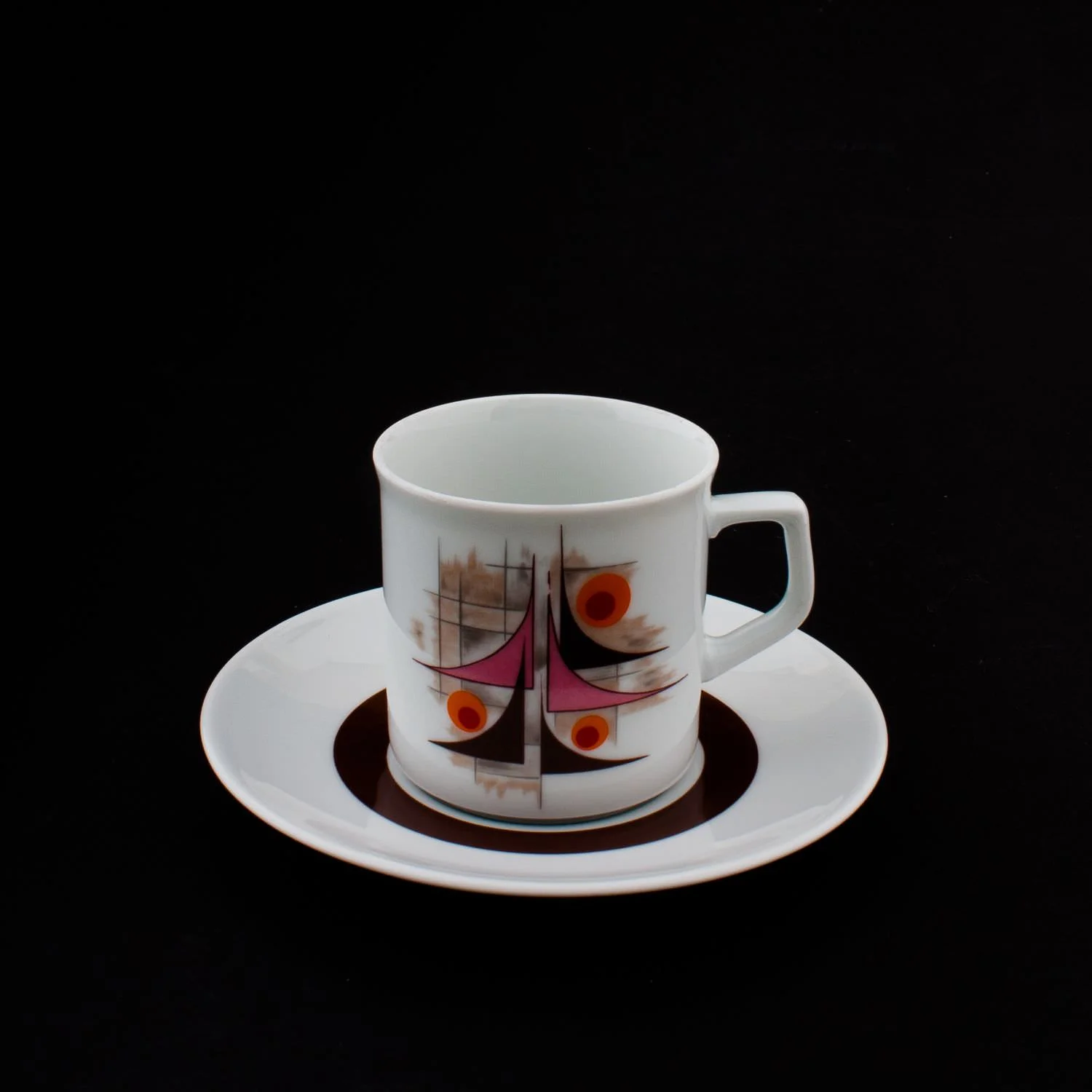 6 tasses café - Brown T