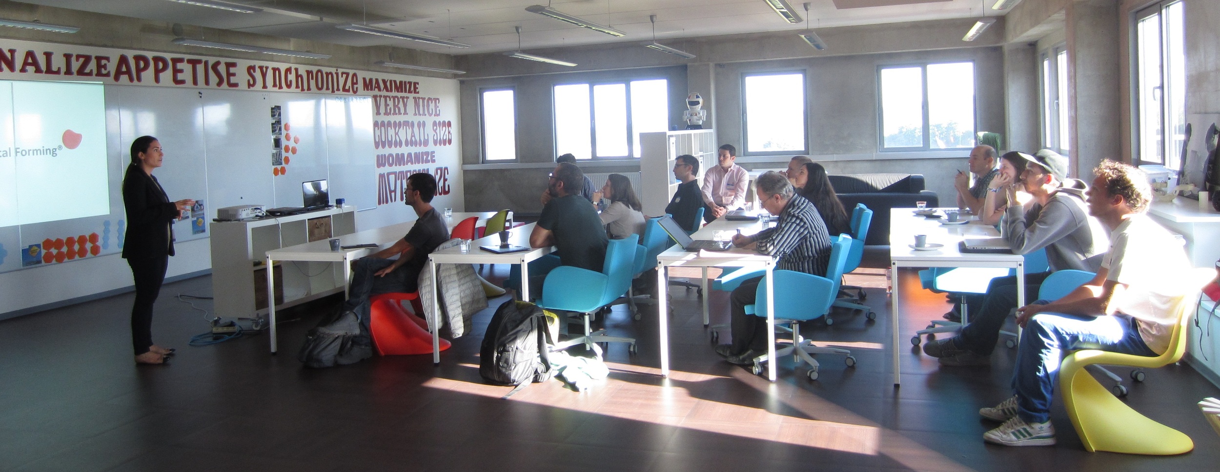 Lisa Harouni, DigitalForming’s CEO, introduced the software tools & services.