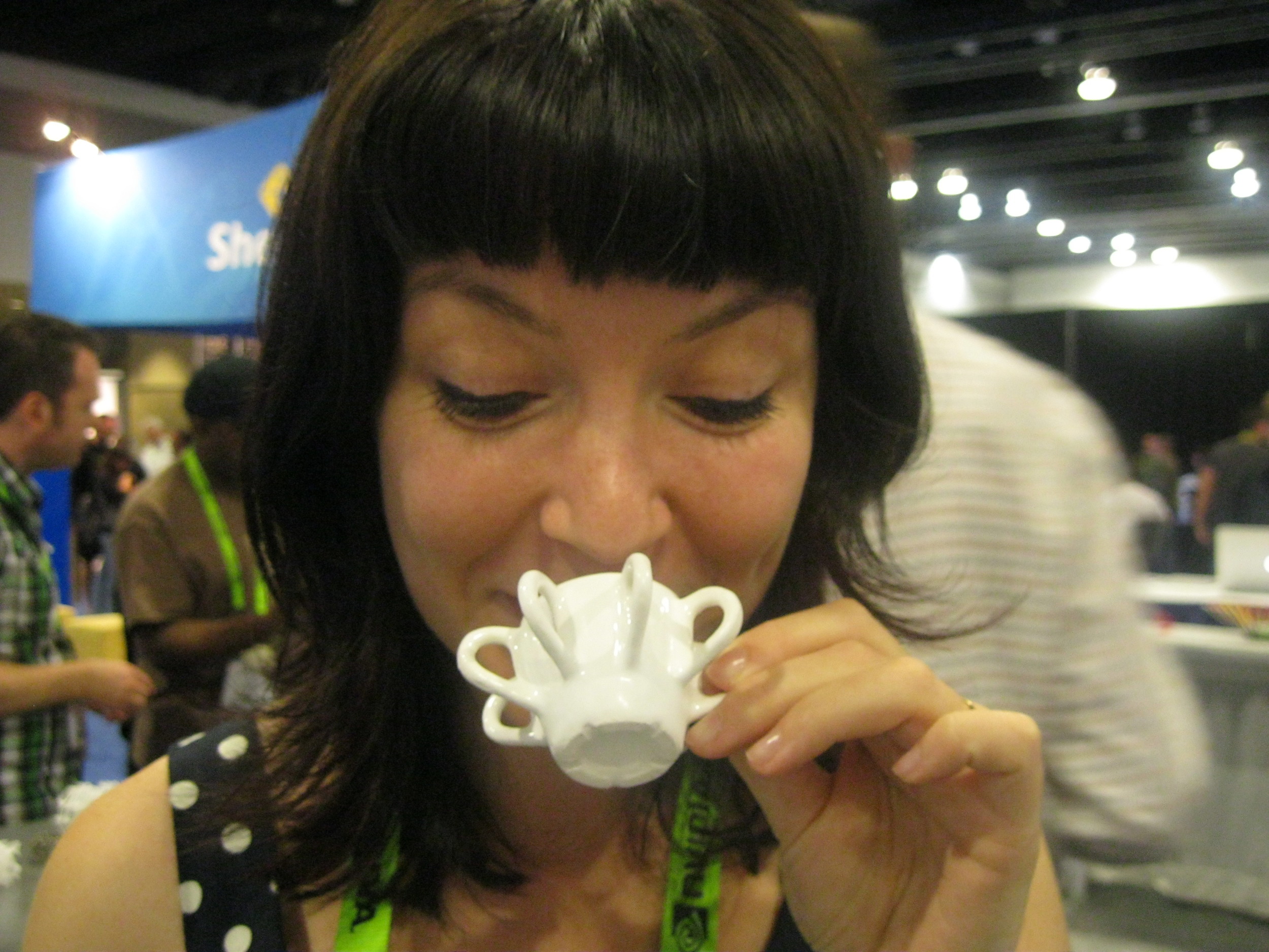 Sarah & the tiny ocop-cup