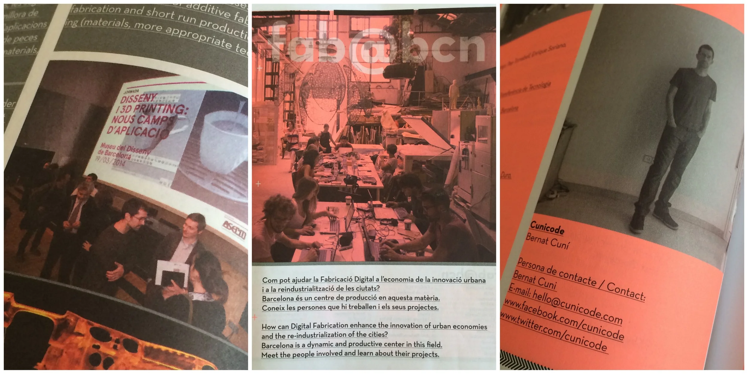 Digital Fabrication in Barcelona | fab@bcn publication