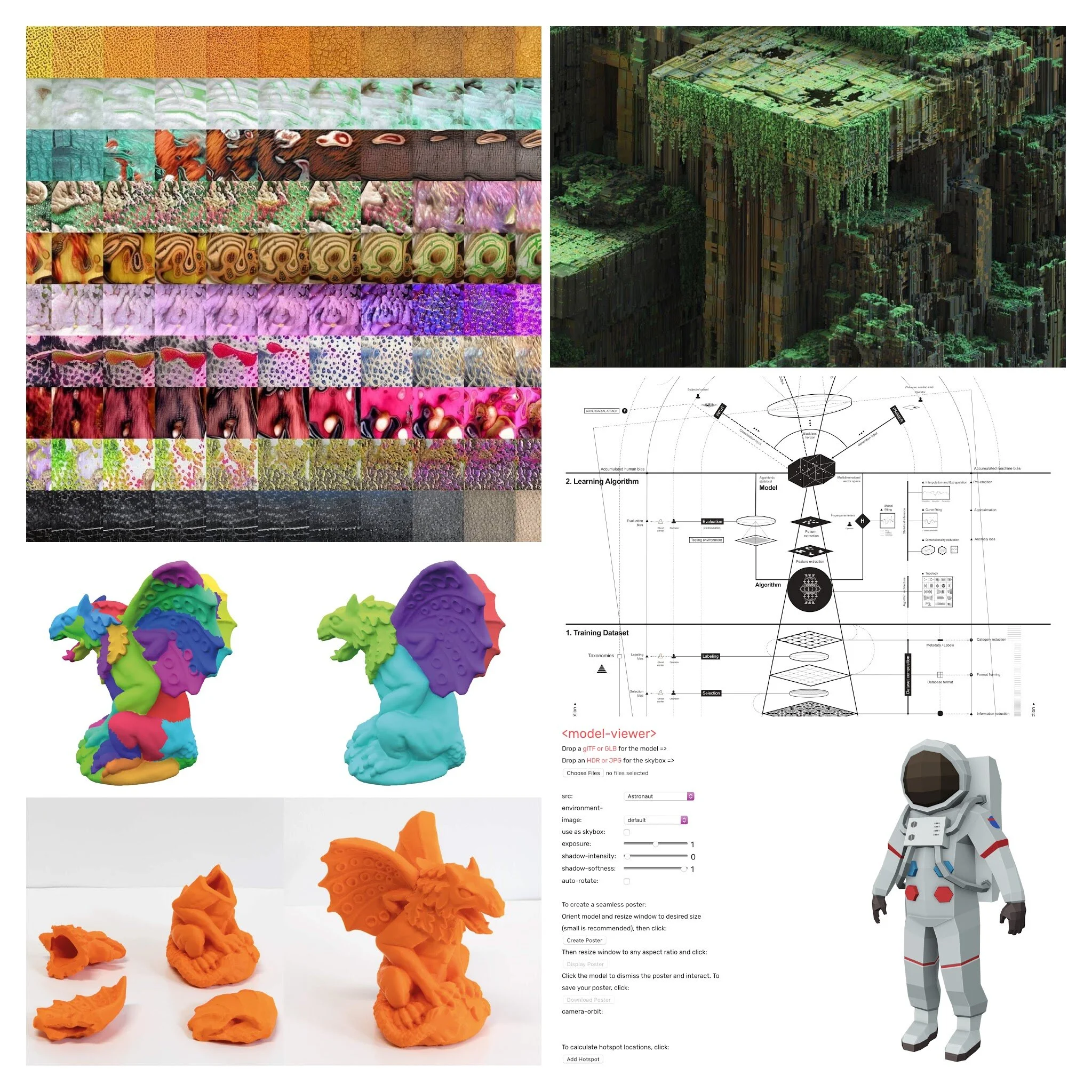 S01L06 / AI, textures and 3D renderings