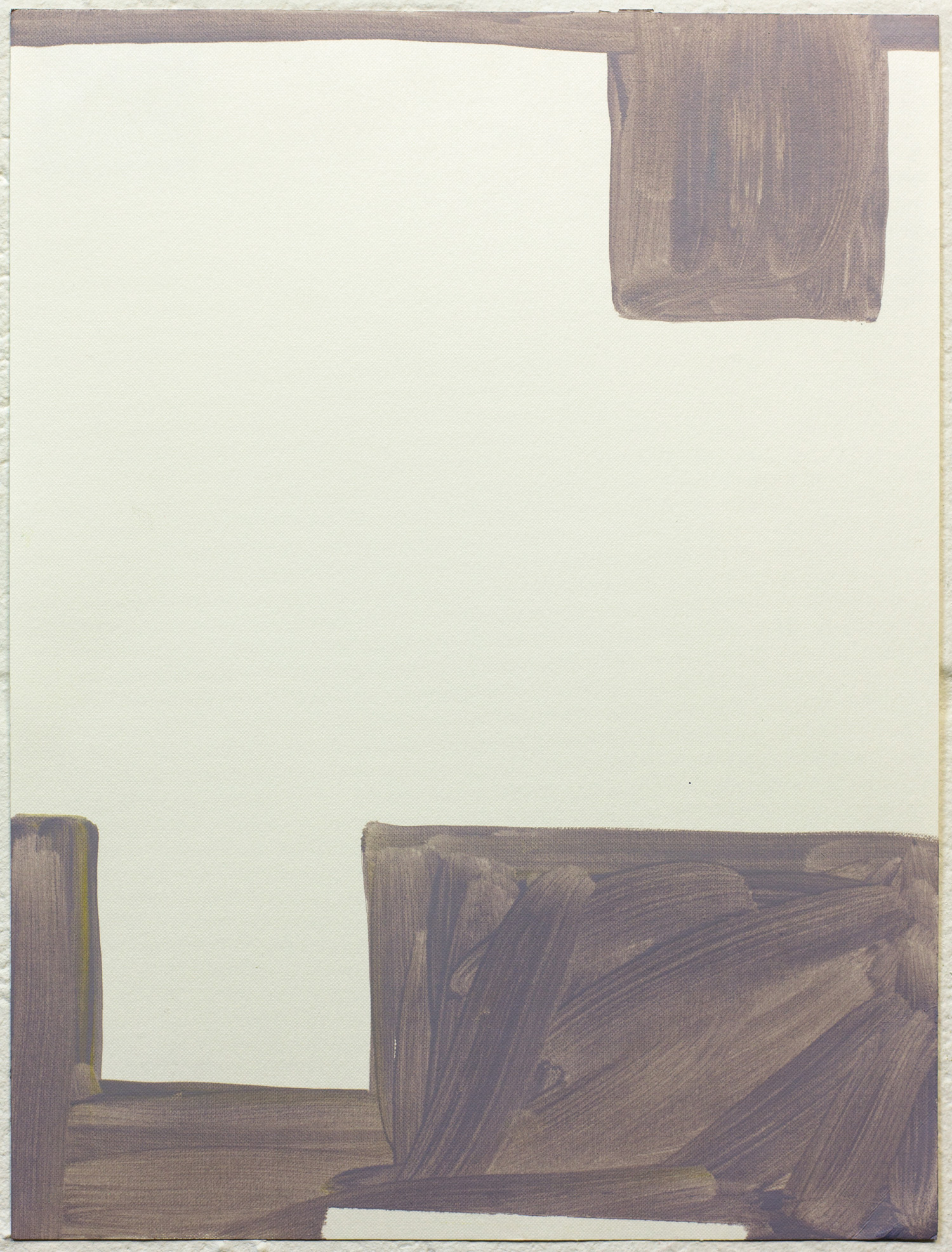  Untitled &nbsp;2014  Oil on paper  40 x 30 cm 