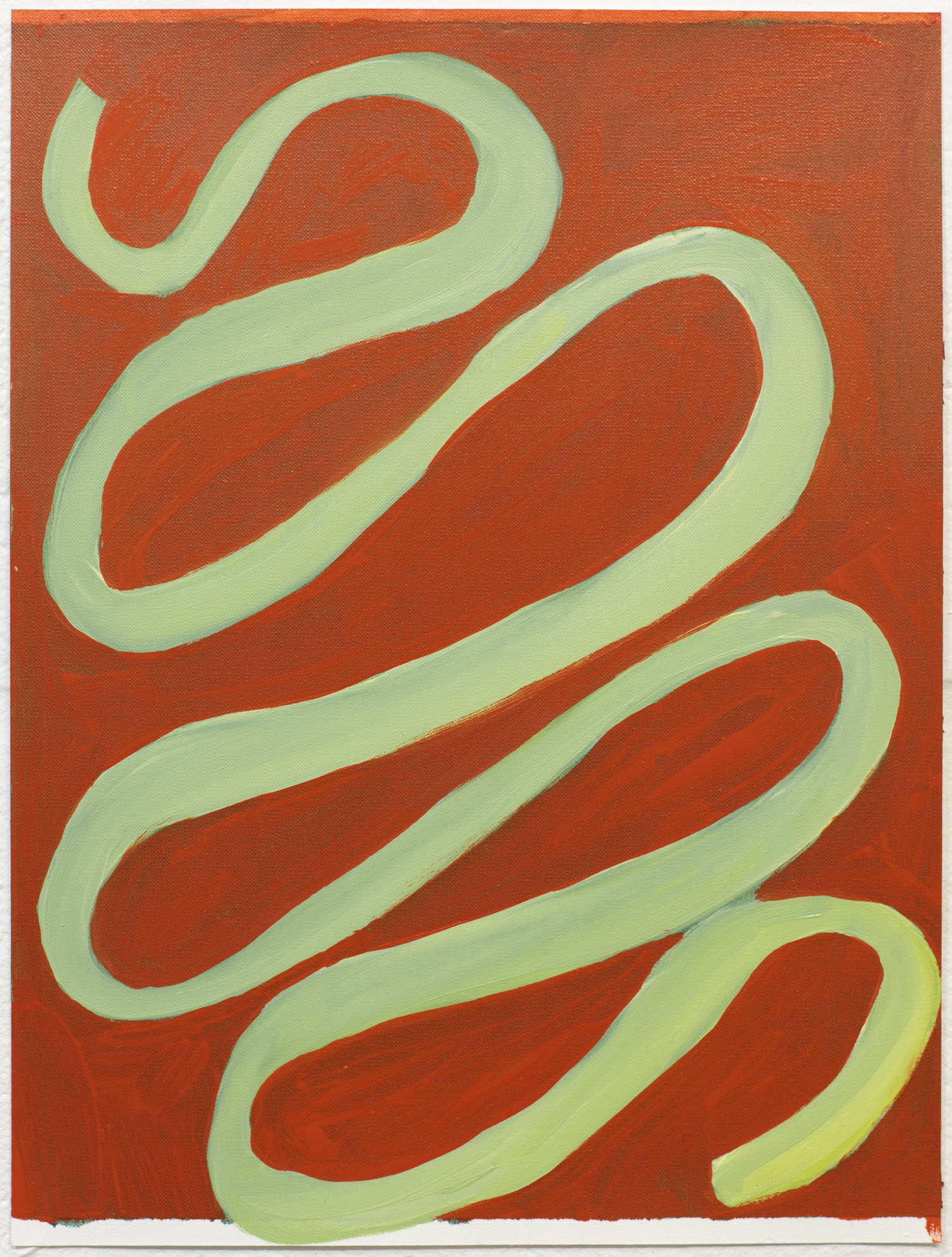 Untitled 2014 Oil on paper 40 x 30 cm