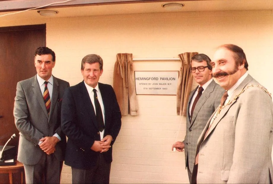 17th September 1983 John Major MP opens the new Pavilion