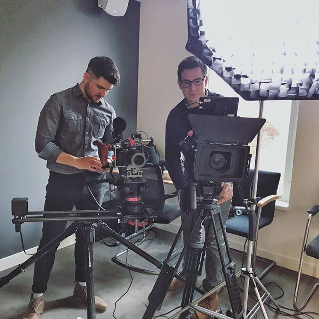 Today, Pete and I #bts working with leading U.K. law firm Penningtons Manches #ursaminipro #gh5 #onlocation #panvista #pixapro #rhinoslider #vinten #panvista
