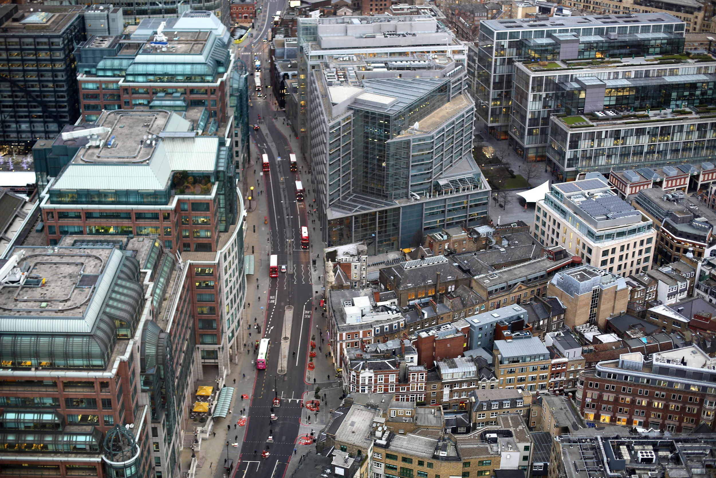 Breakfast at Duck & Waffle in Heron Tower, London