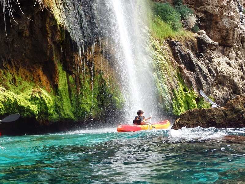 combine with...kayaking and snorkeling on the beautiful beaches of Nerja.