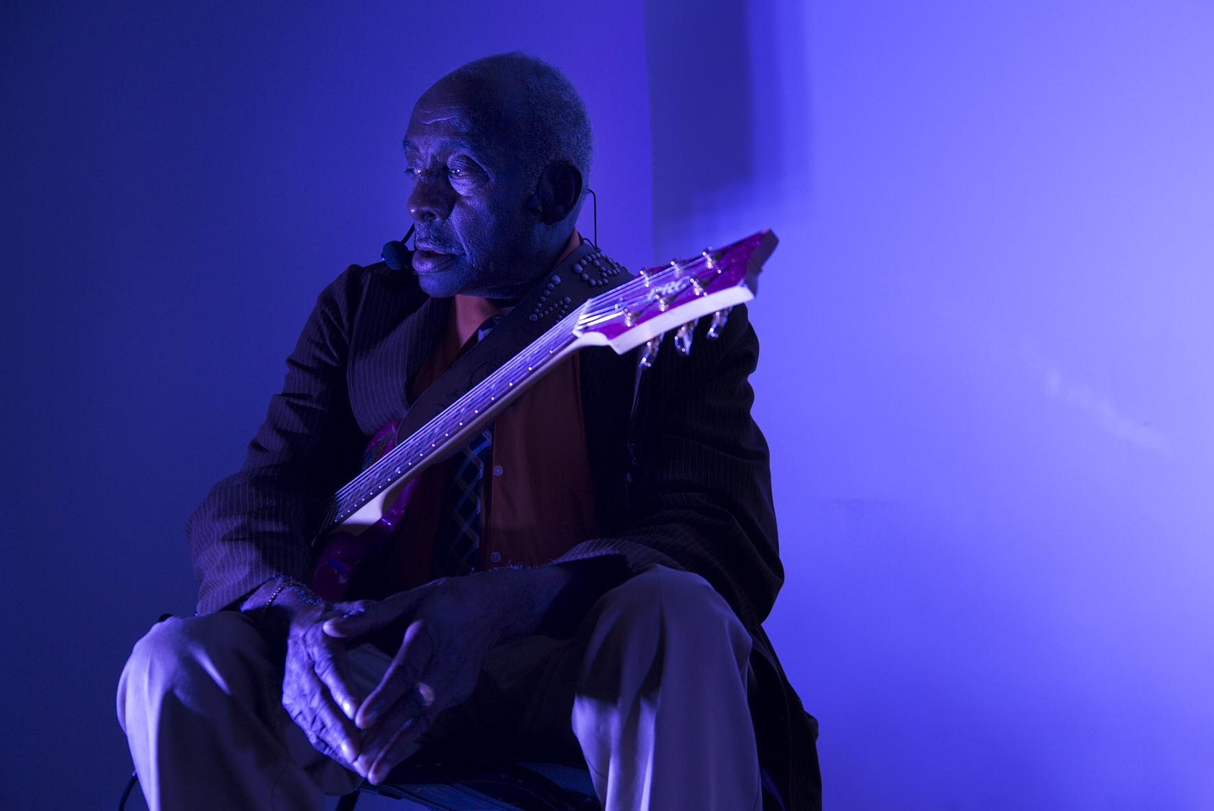  Legendary Blues Man Leo Bud Welch, an 82 year old Mississippi-based Blues and Gospel musician playing live in London for the first time.  For Rock Solid Events.  