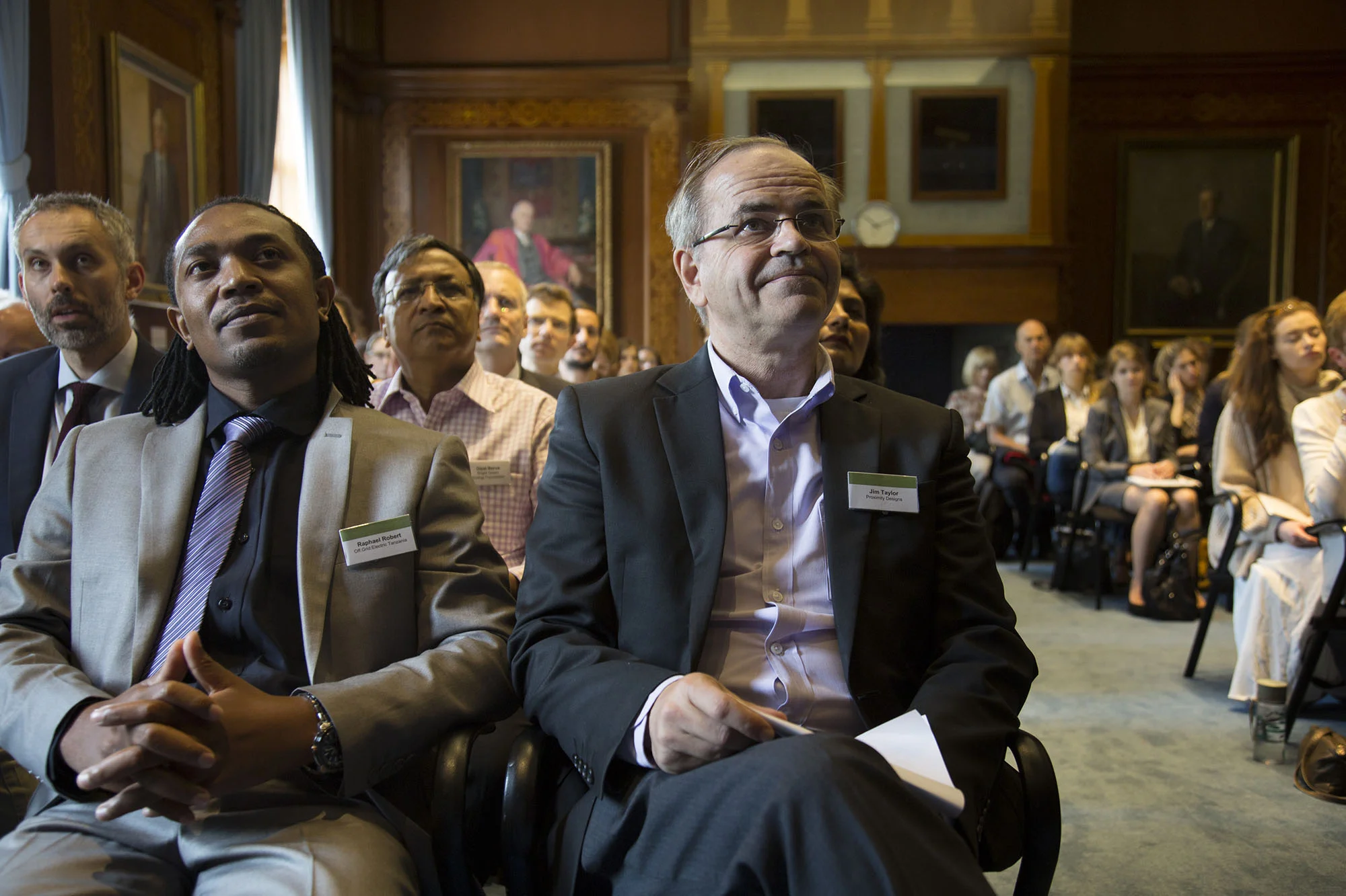 Audience at Ashden 2014 International Conference - Fully Charged: Sustainable Energy for Women and Girls. Royal Society, London. For Ashden.