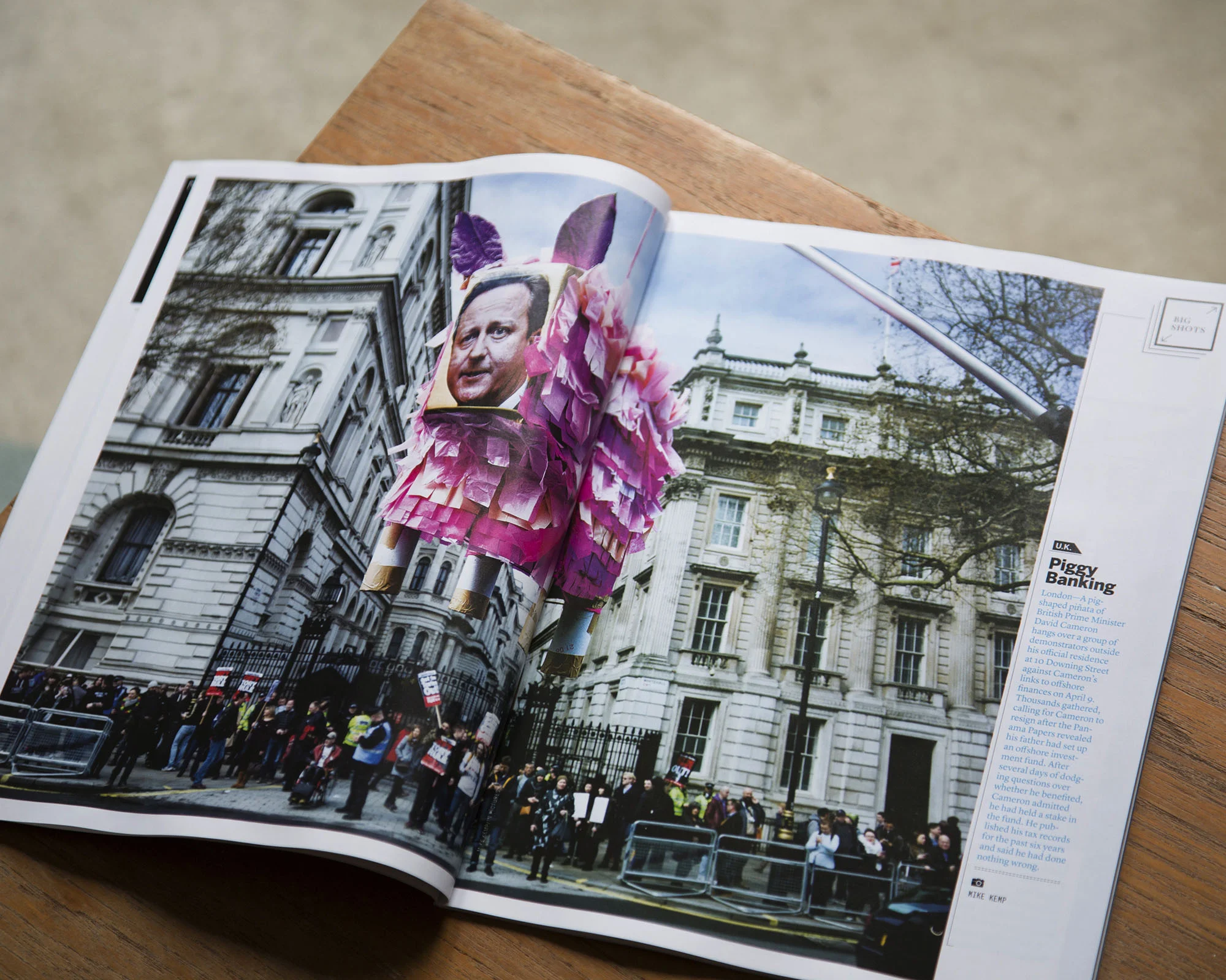 Newsweek Magazine: Big Shots! News pictures of the week.