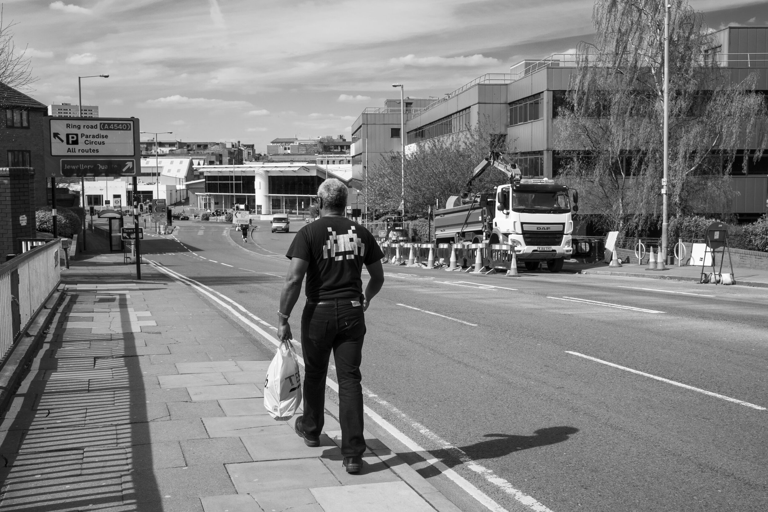  Space Invader. April 2020. Paradise Circus. 