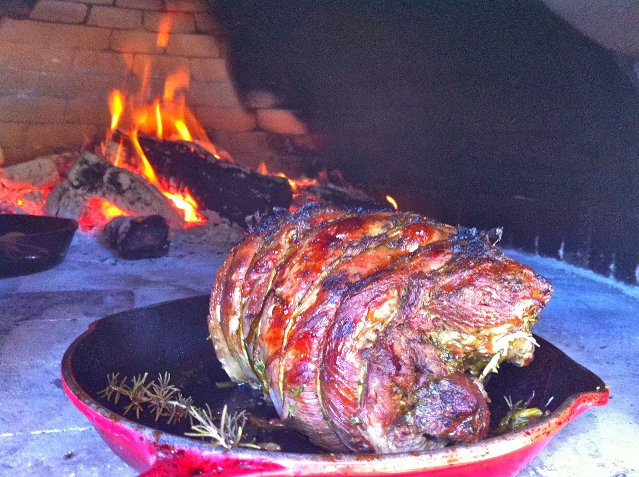 Braised and Roasted Veal Shoulder