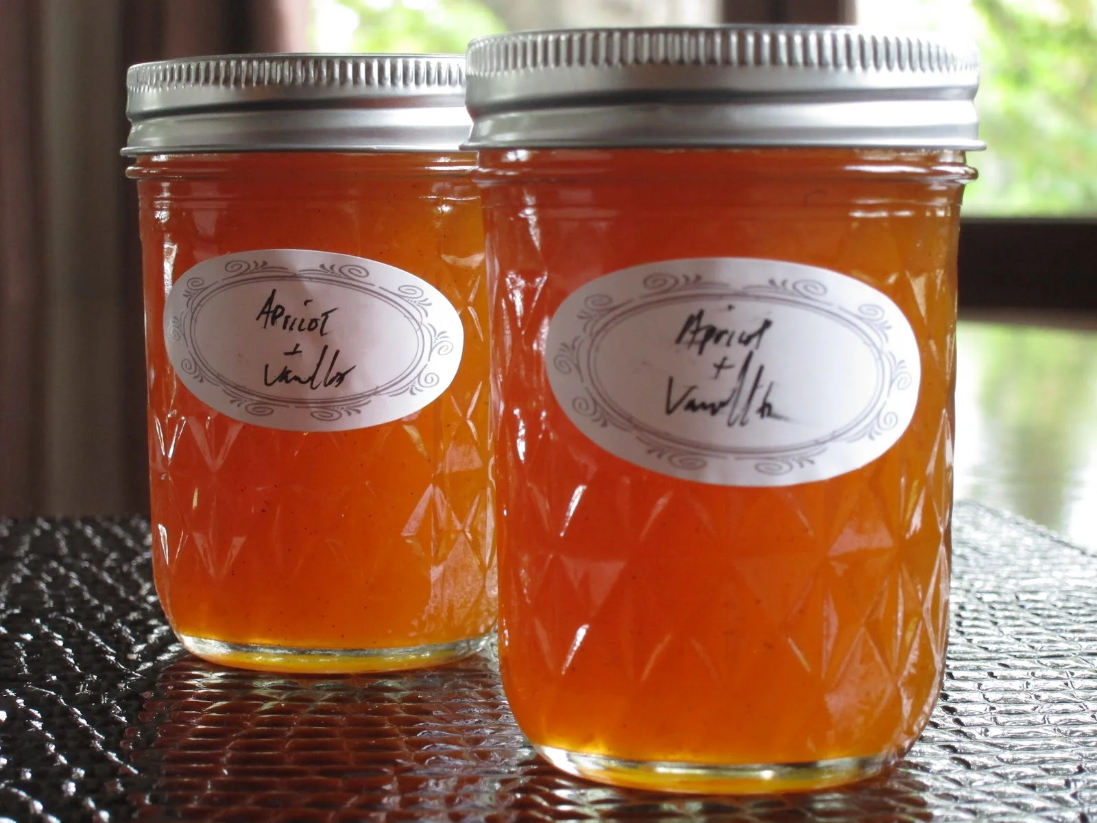 Apricot, Amaretto, and Vanilla Jam