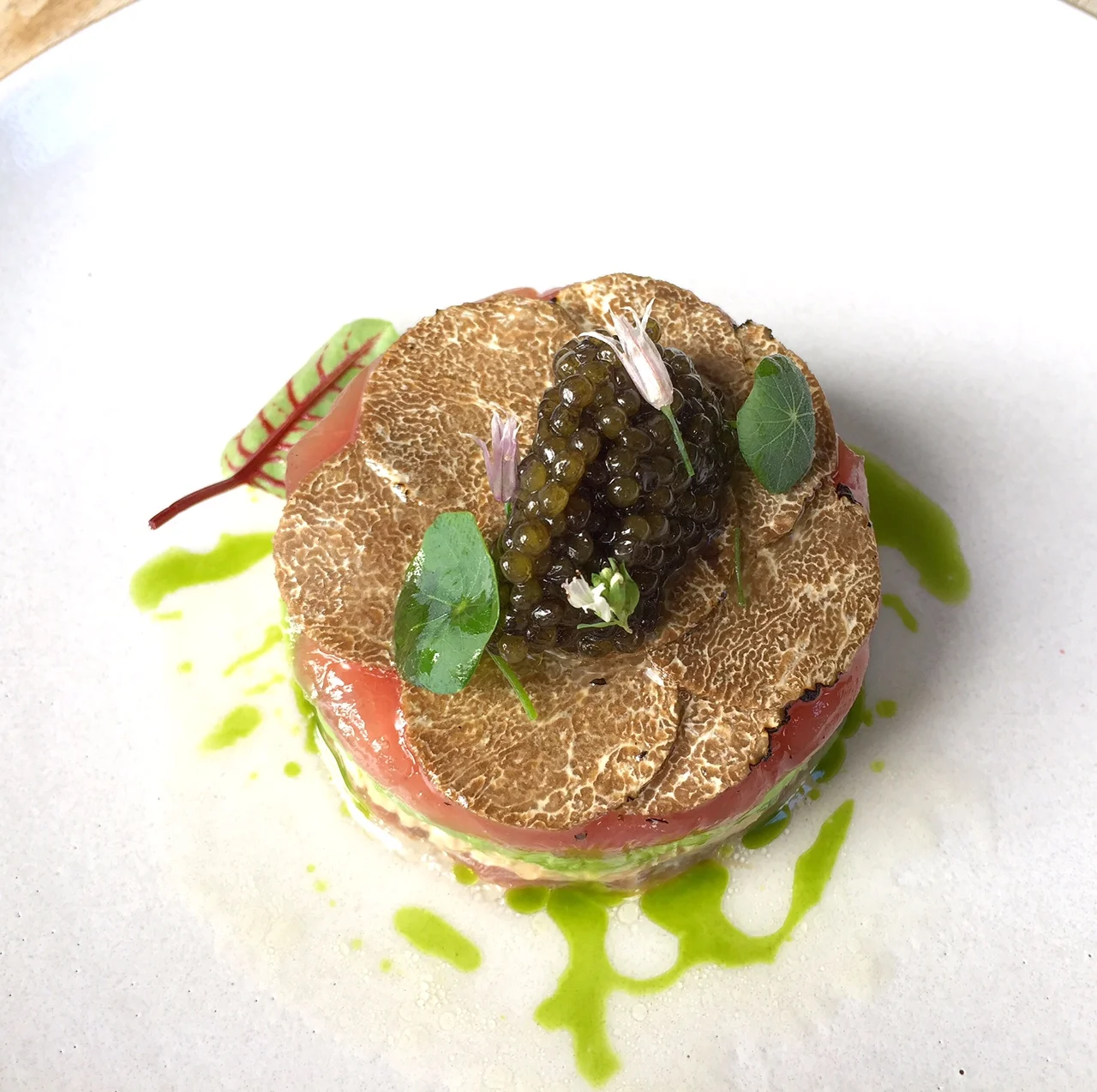 Tuna, Foie, Black Truffle, Avocado
