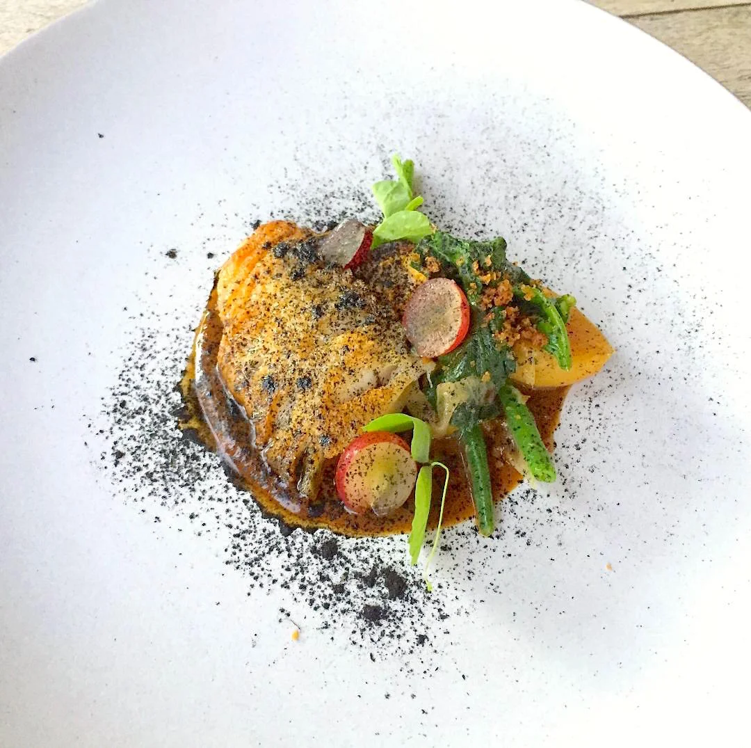 Black Cod, Grapes, Beef Soy Bean