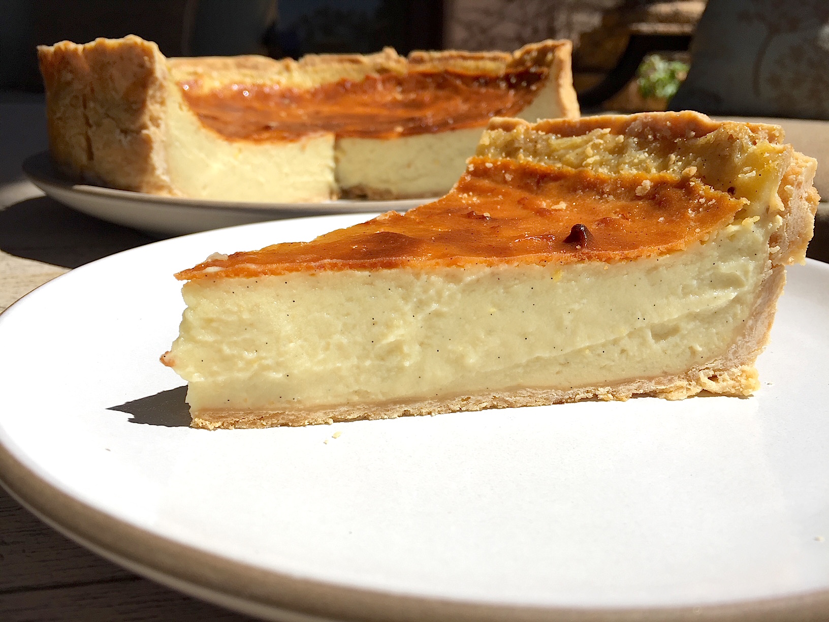 Coconut Flan Tart