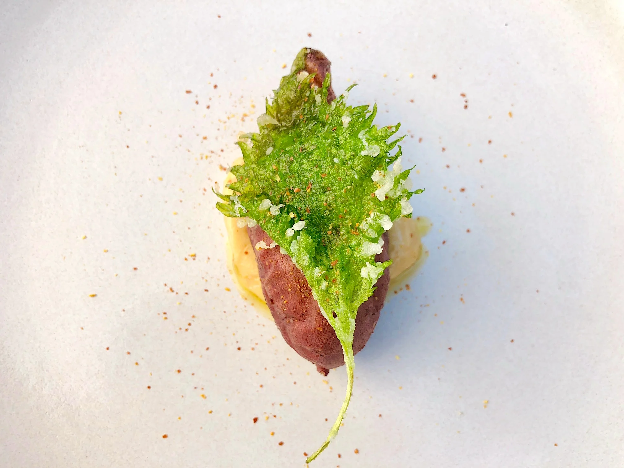sweet potato with miso and shiso.jpg