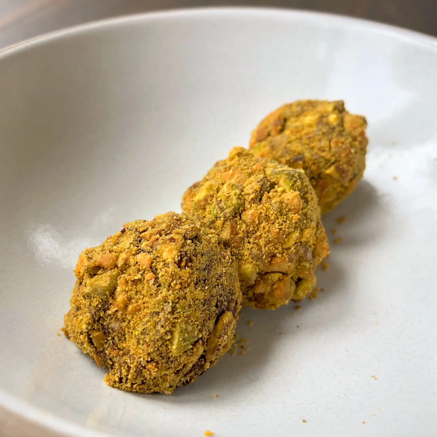 Chocolate Pistachio Truffles