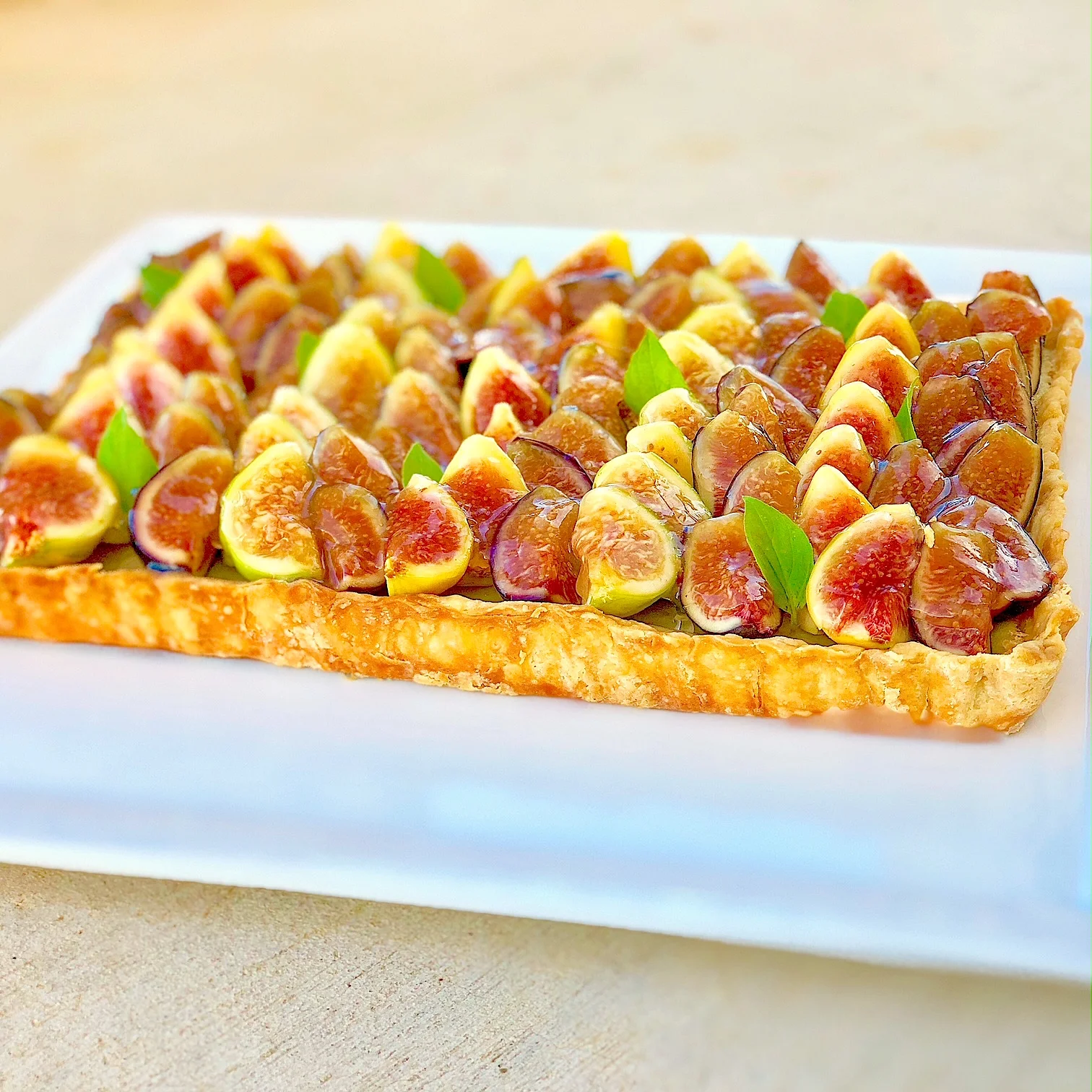 Fig Tart with Almond Frangipane