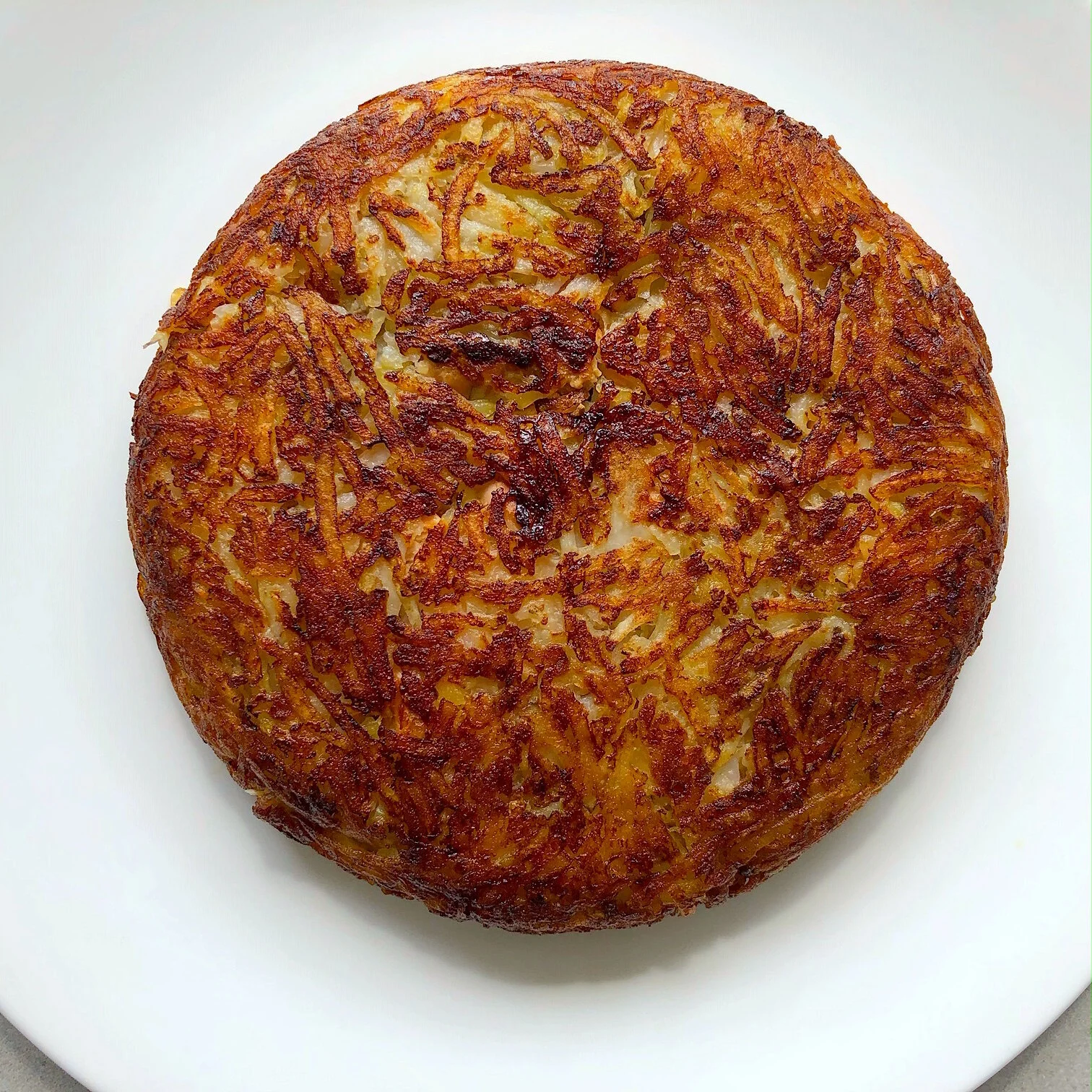 Potato Galette with Smoked Salmon 