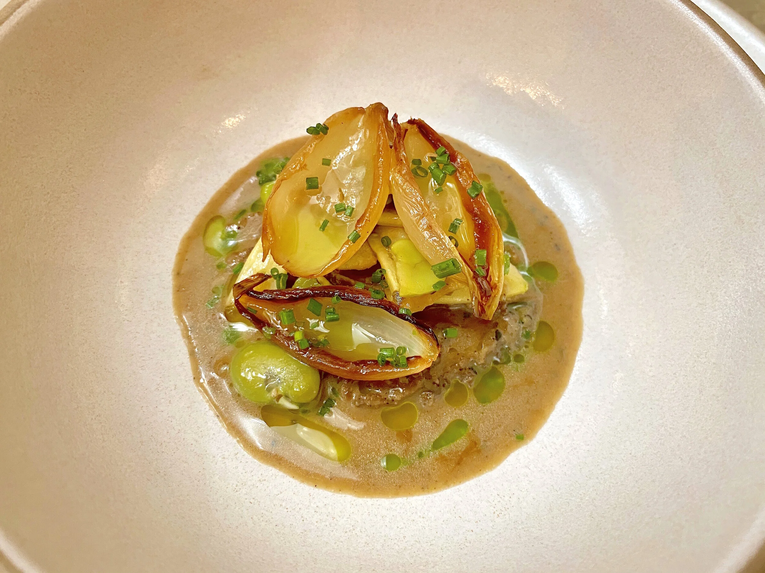 Onions, Beans Morels .jpg