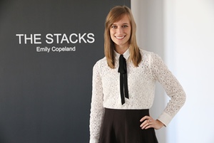 A collection by Emily Copeland, BFA’15, for her thesis, titled The Stacks, was recently on display at the Artlab Gallery in the John Labatt Visual Arts Centre. This was Copeland’s first solo exhibit. Photo by Heather Hughes.