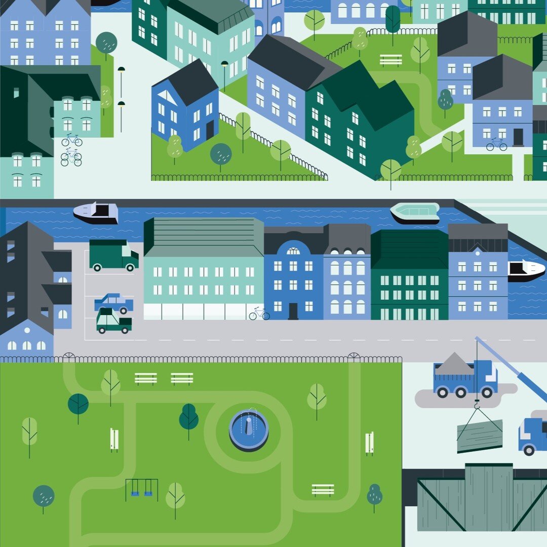 The project we worked on for Urbantech showcases a variety of technology startups working on improving our daily life in urban spaces. 
We aimed to show how each solution contributes to the overall reduction of co2 emission, material waste, and energ