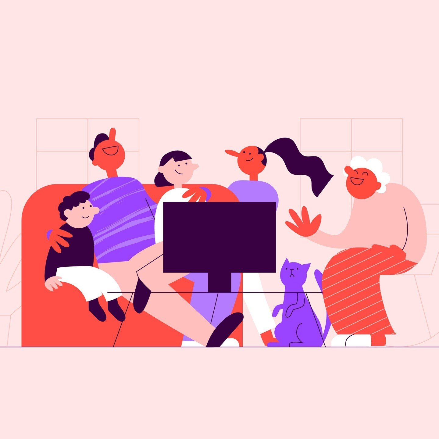We have just realized that we never shared anything from this past project with you!⁠
⁠
For this client, we created a bunch of cool illustrations and characters, then we put together a visual story for a study they have conducted.⁠
⁠
Unfortunately, w