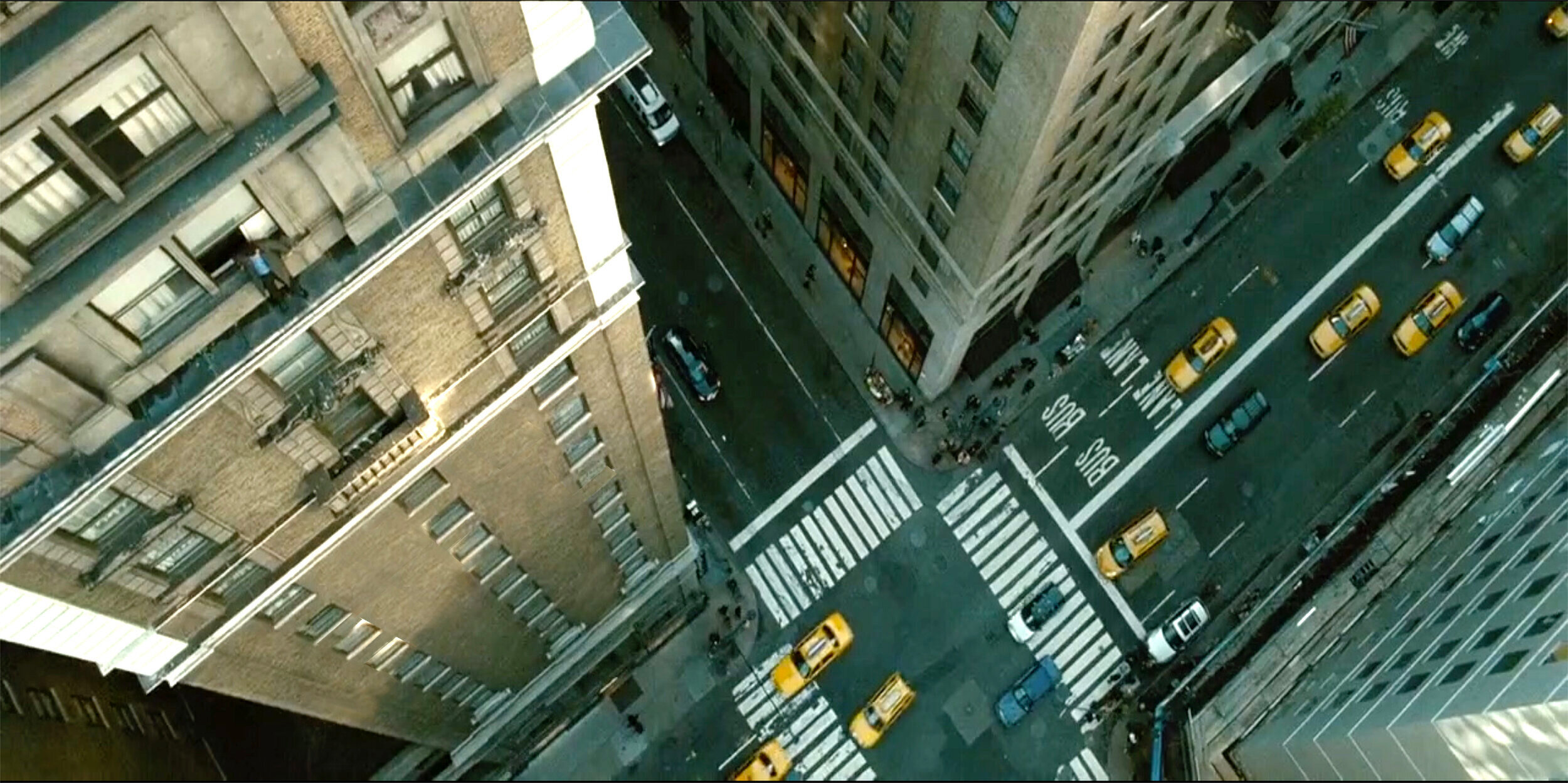 a man on a ledge