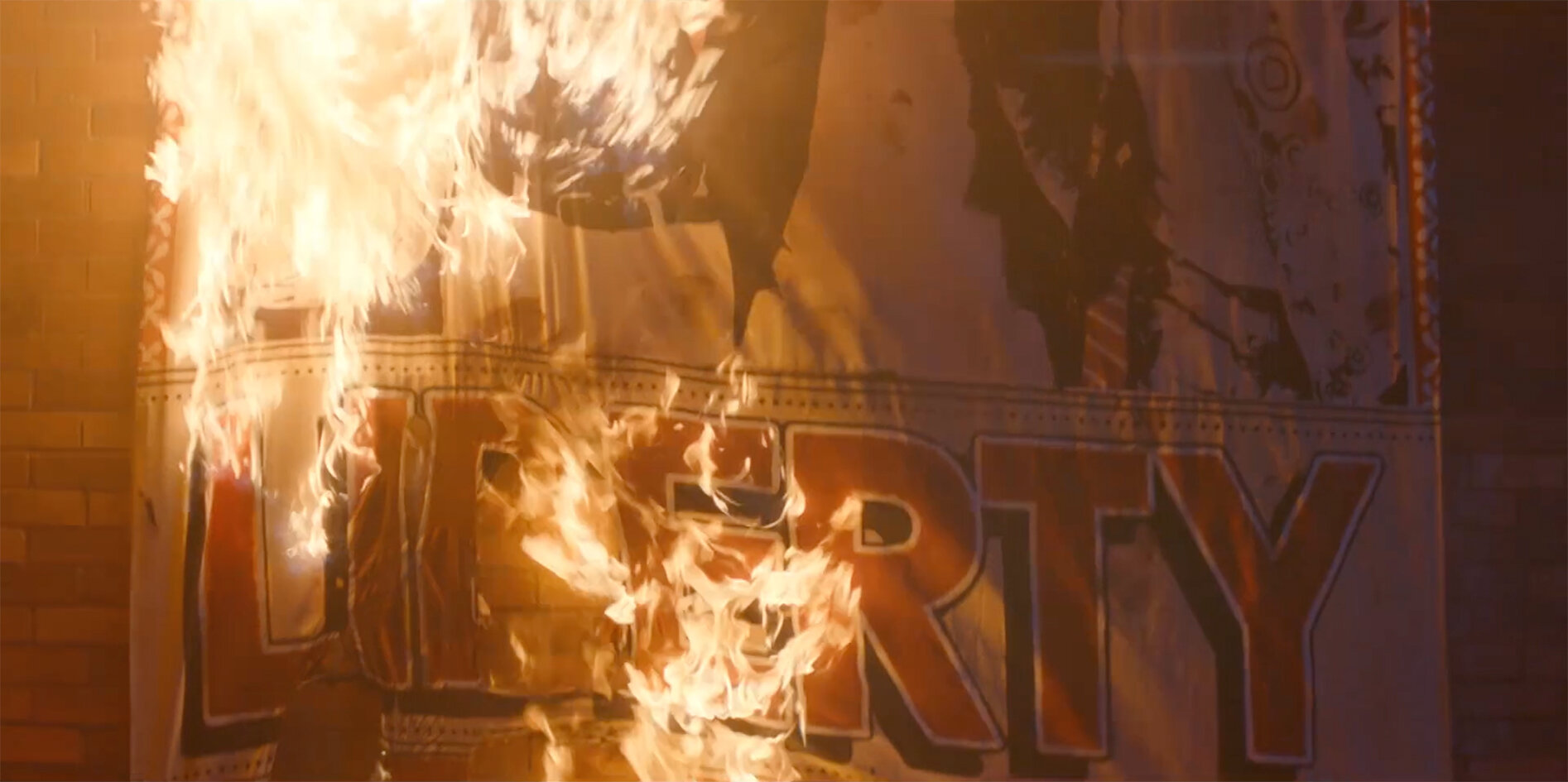 liberty is burning
