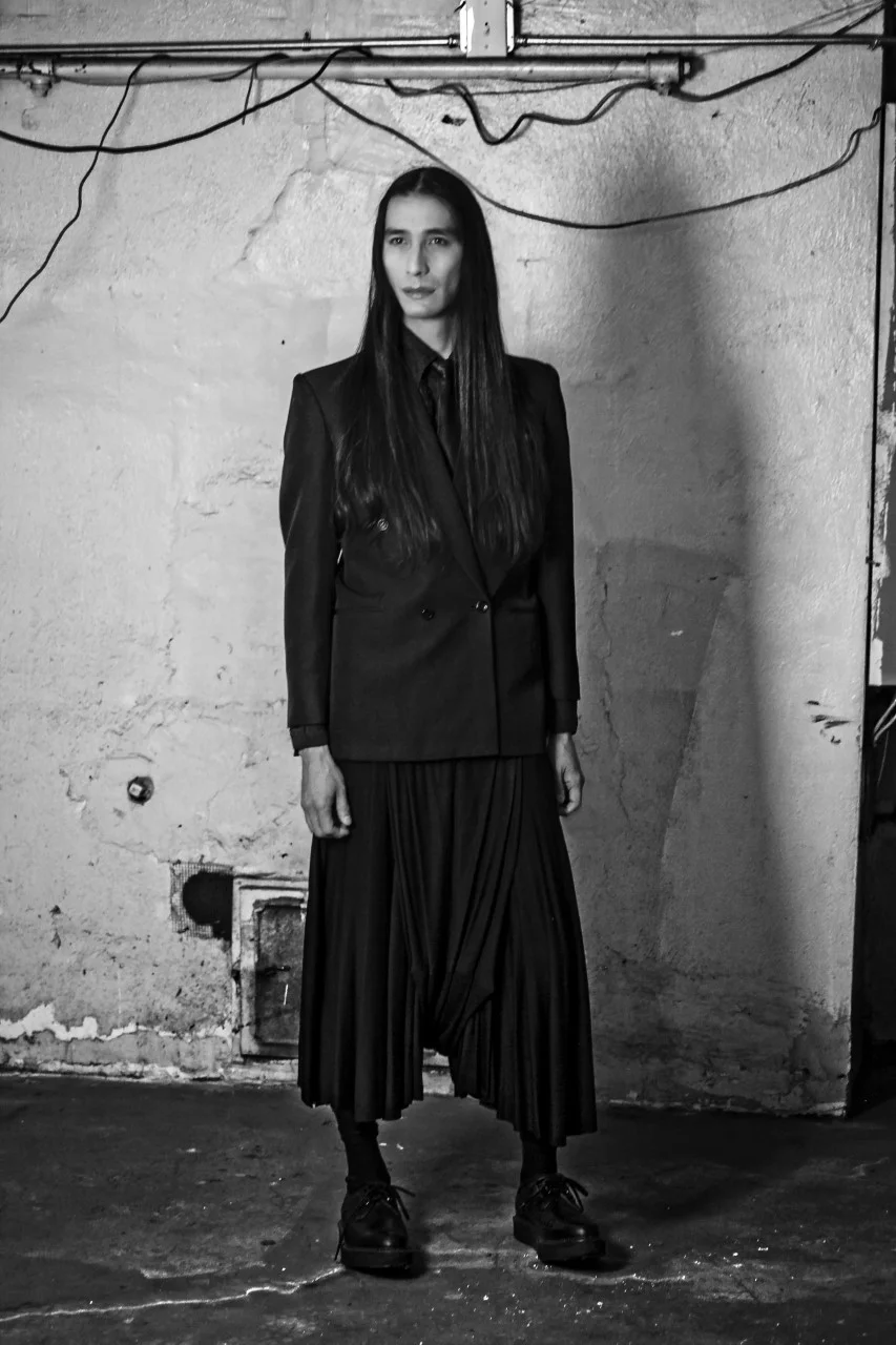 - Hand Made Black Pants by The Compani Crea designed by Gonzalo Guzman #style #vampire #dark #decadent #cold #winter #fall #black #pieces #thelook #mute #story #lover #club #dinner #urban #office #date #unisex #universal #one 