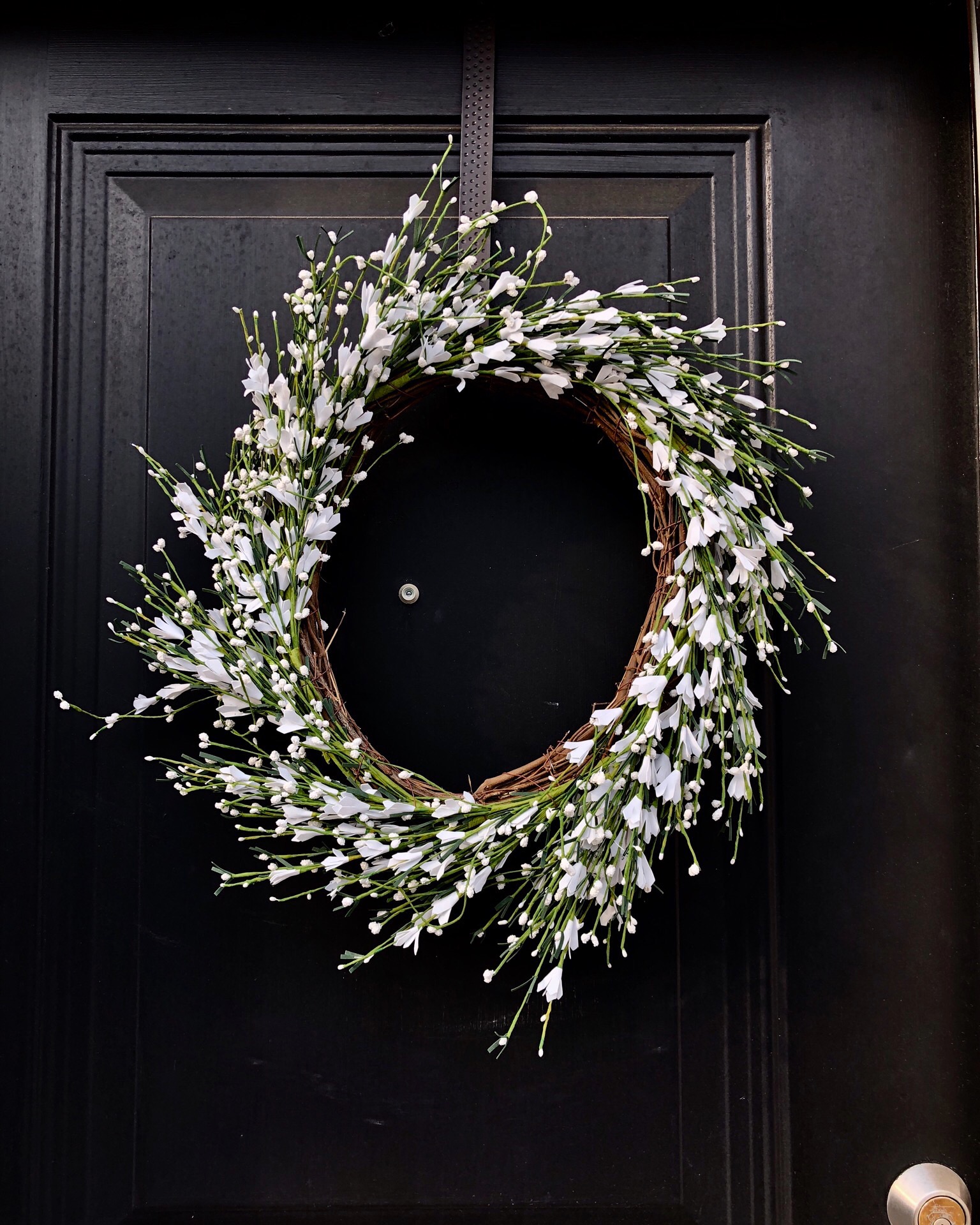 This spring or summer wreath is from Home Sense.